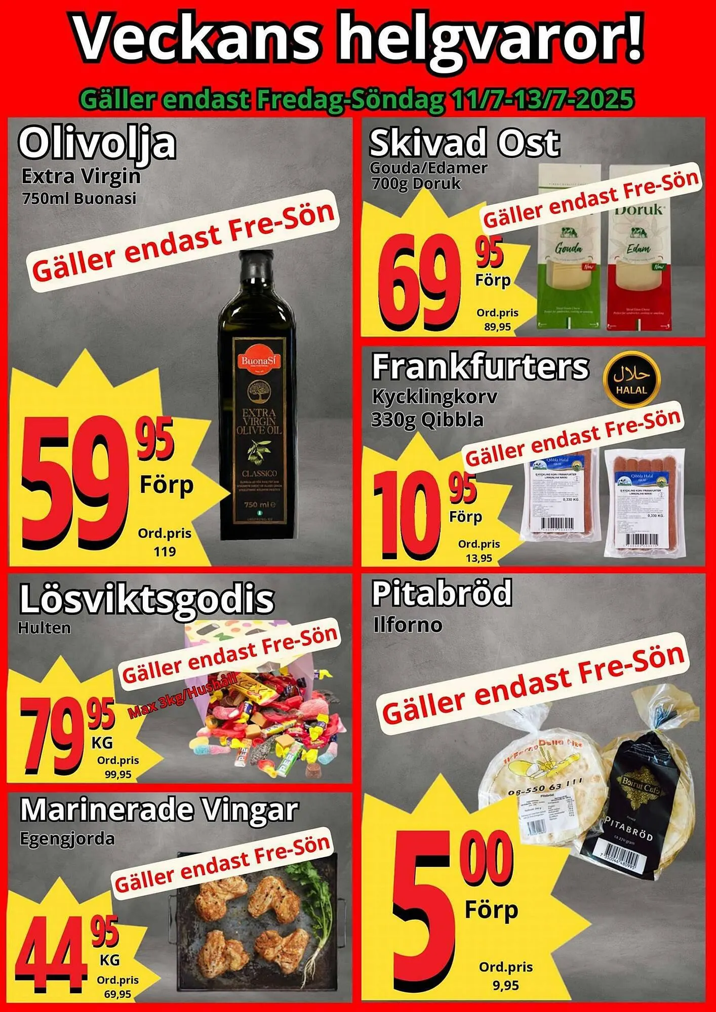 Supergrossen reklamblad från 7 juli till 13 juli 2025 - Reklamblad sidor 3