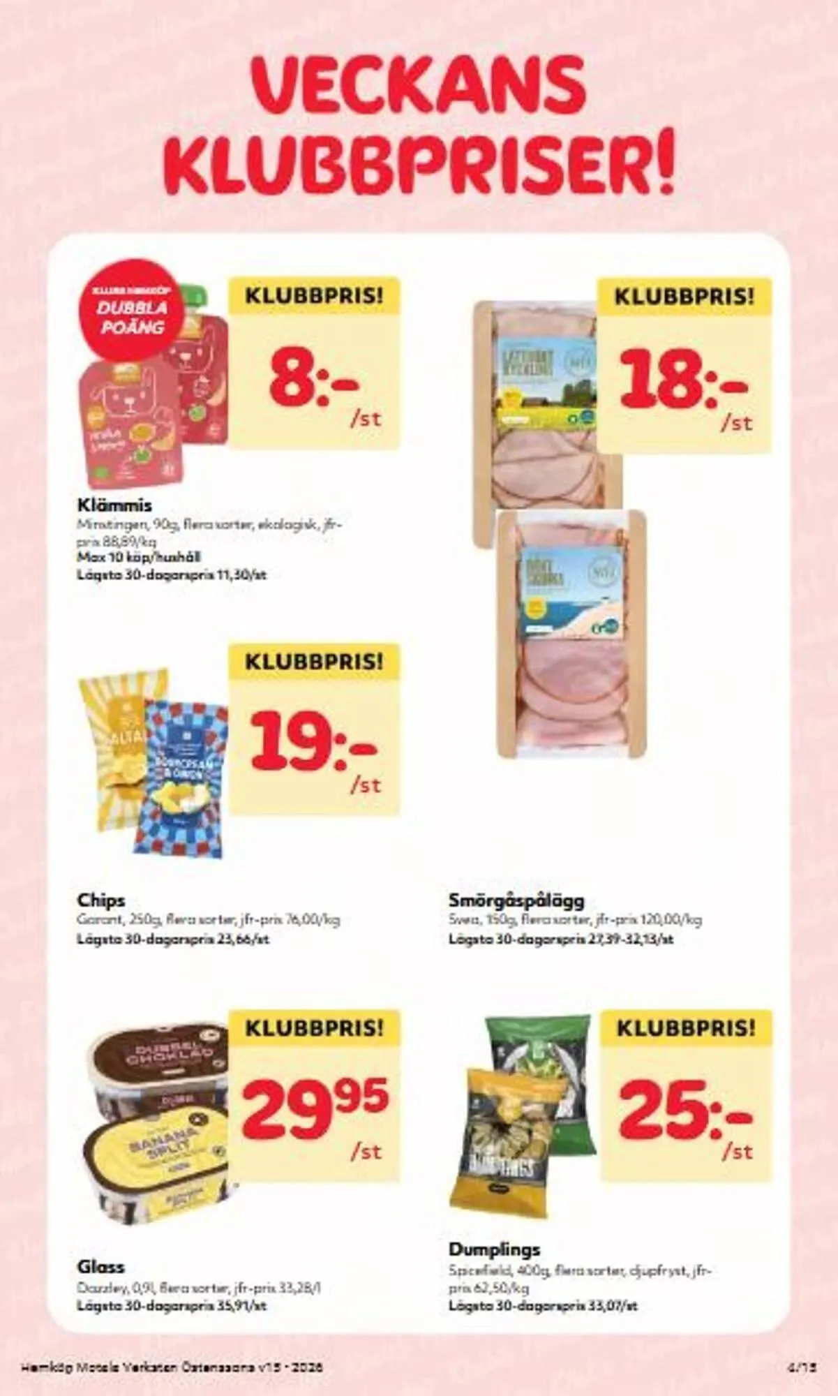 Östenssons reklamblad från 6 april till 12 april 2026 - Reklamblad sidor 4