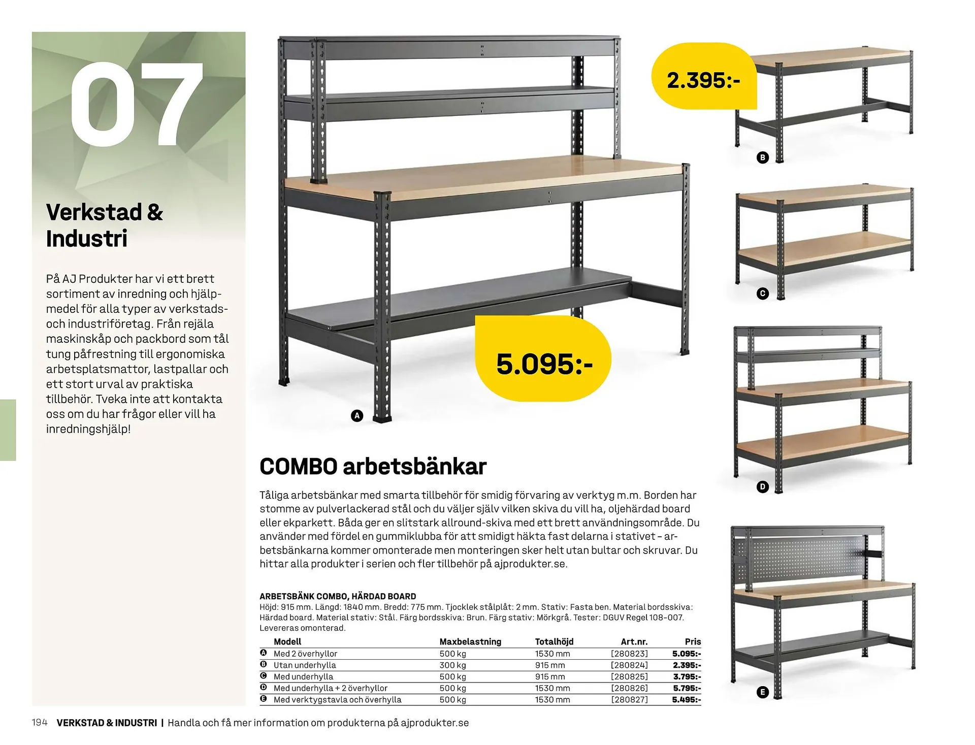 AJ Produkter reklamblad från 1 januari till 31 december 2025 - Reklamblad sidor 194