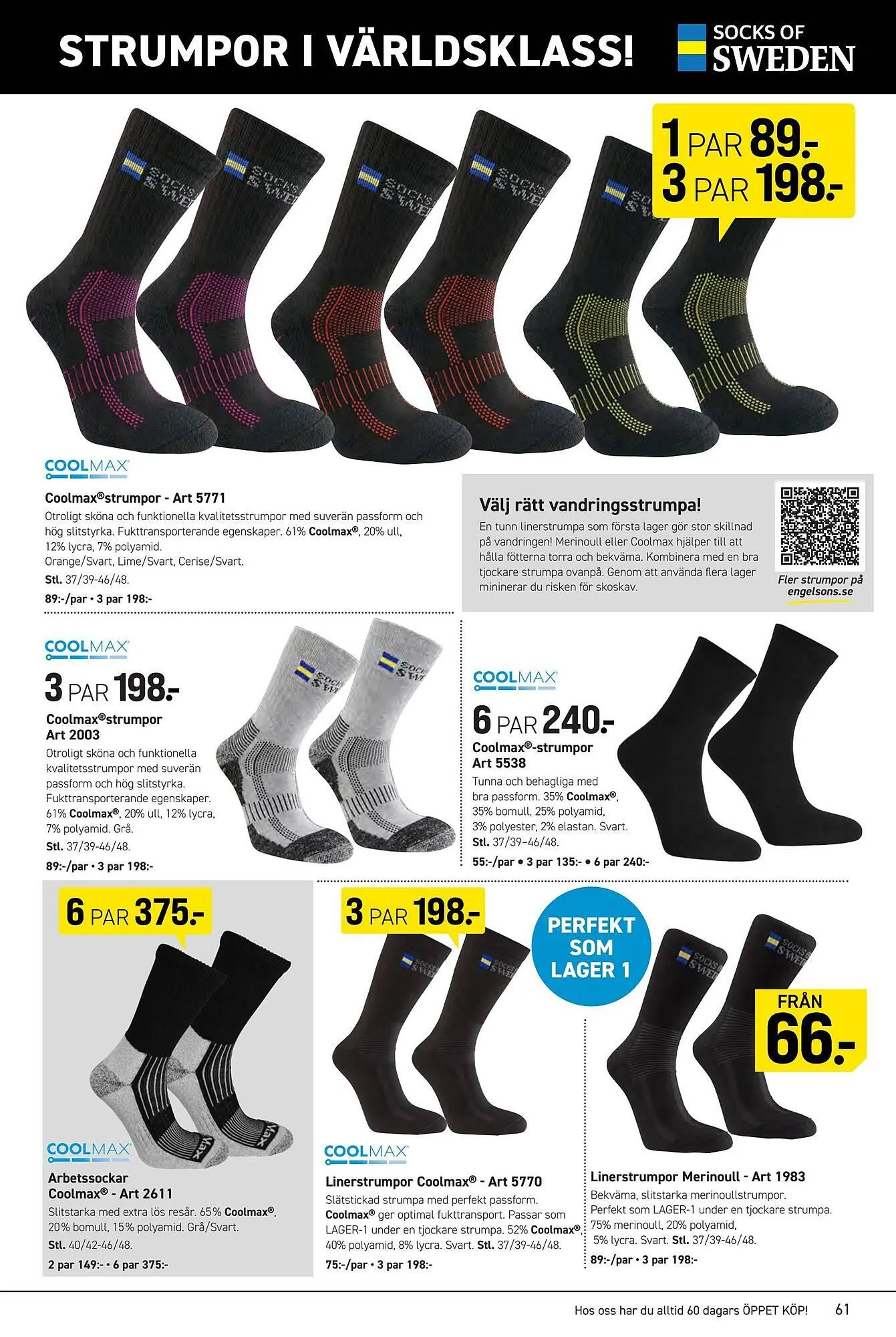 Engelsons reklamblad från 12 maj till 31 maj 2025 - Reklamblad sidor 61