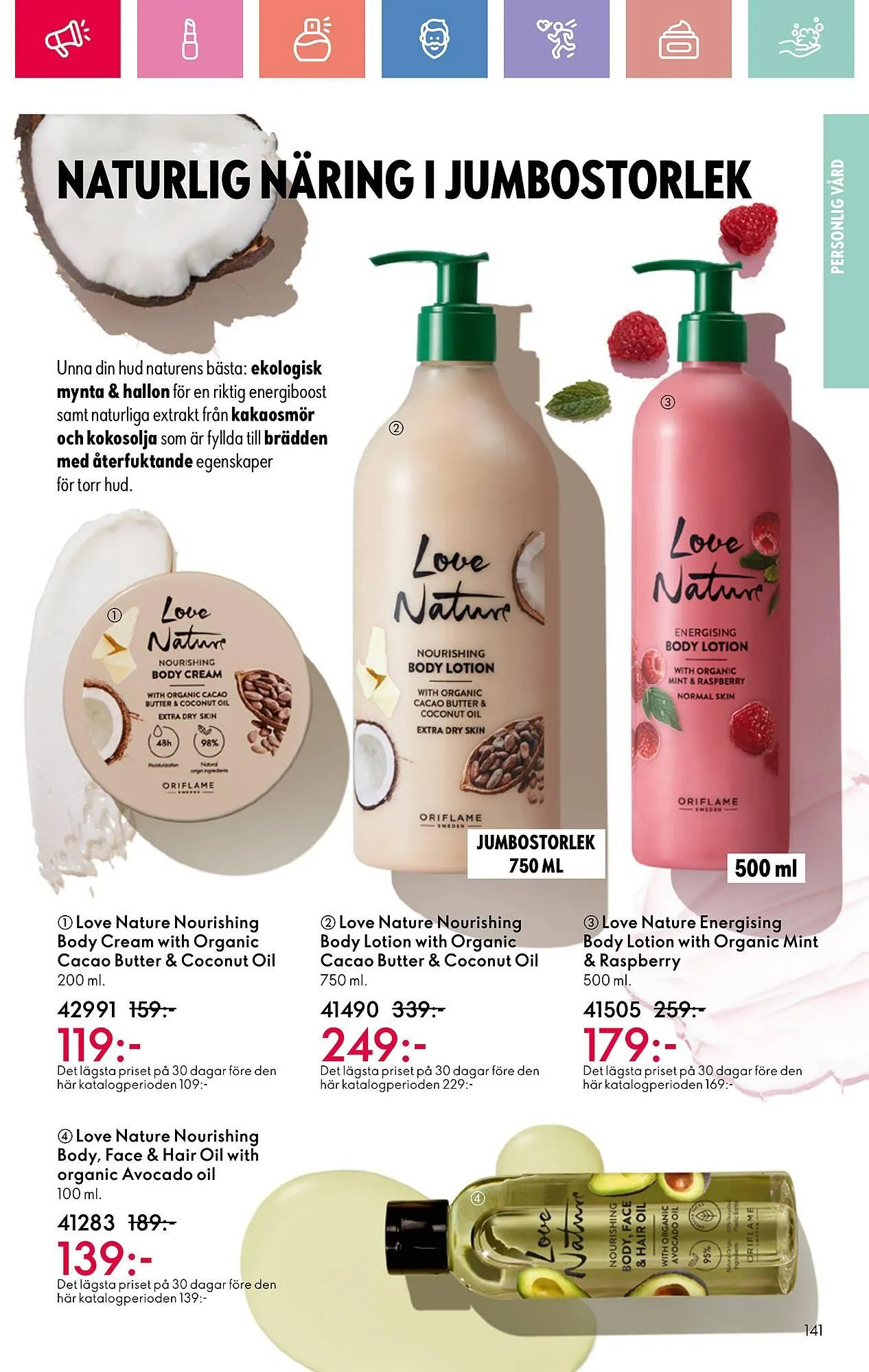 Oriflame reklamblad från 13 juli till 2 augusti 2025 - Reklamblad sidor 141
