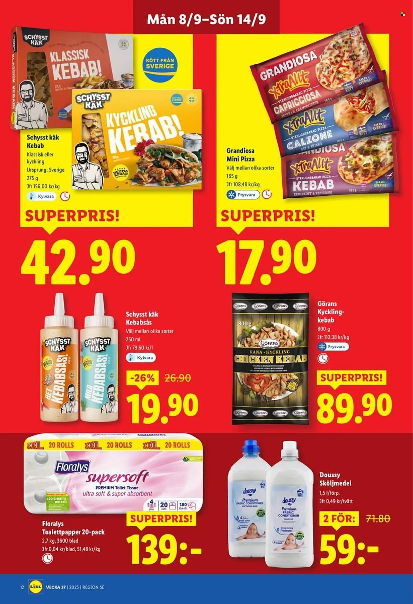 Lidl reklamblad från 8 september till 14 september 2025 - Reklamblad sidor 14