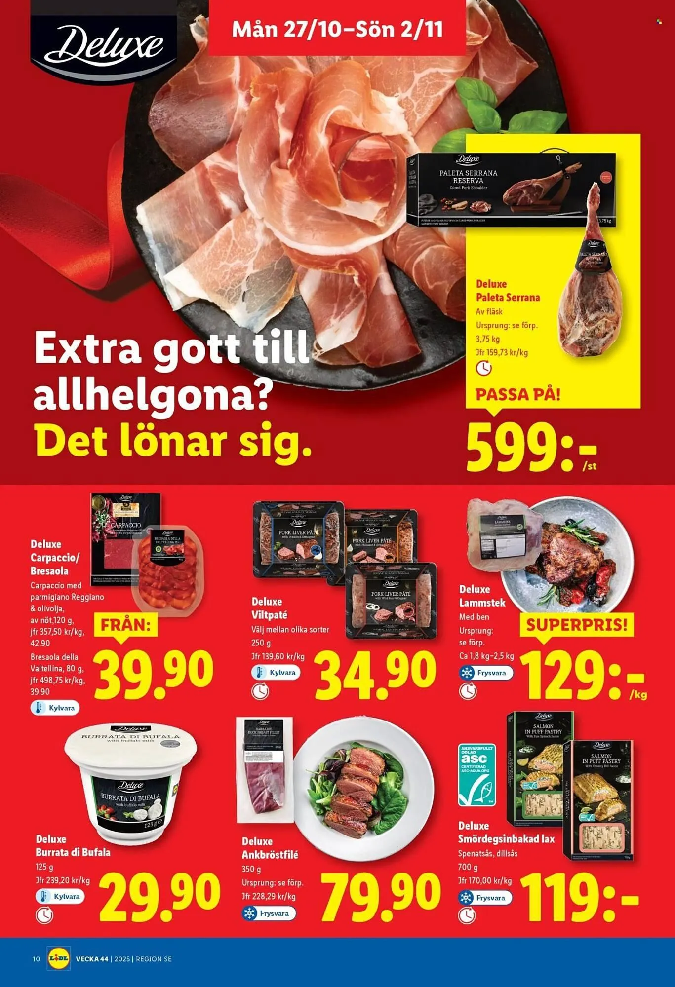 Lidl reklamblad från 27 oktober till 2 november 2025 - Reklamblad sidor 10