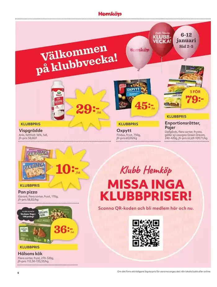 Top-deals för alla kunder från 6 januari till 12 januari 2025 - Reklamblad sidor 4