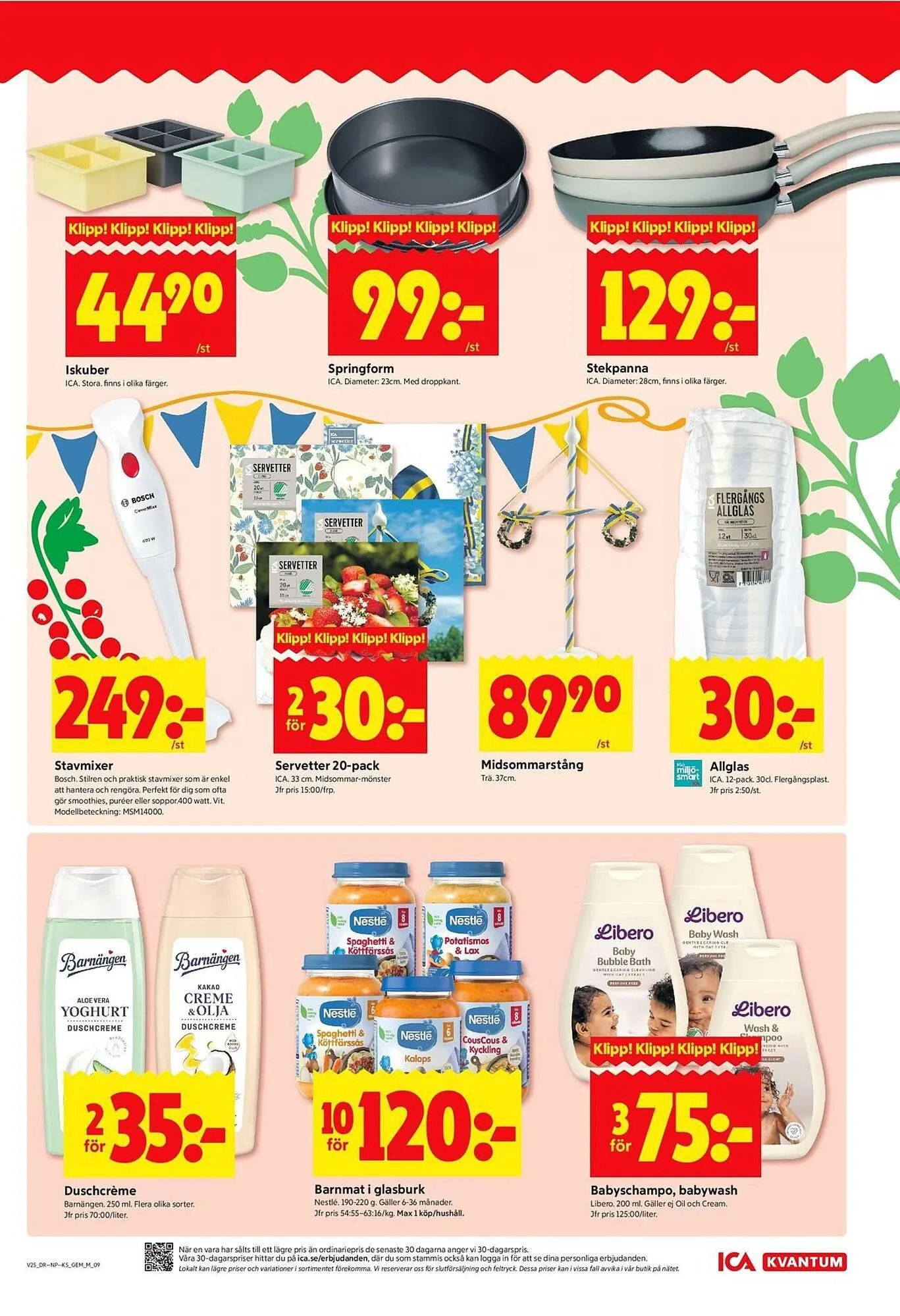 ICA Kvantum reklamblad från 16 juni till 22 juni 2025 - Reklamblad sidor 9