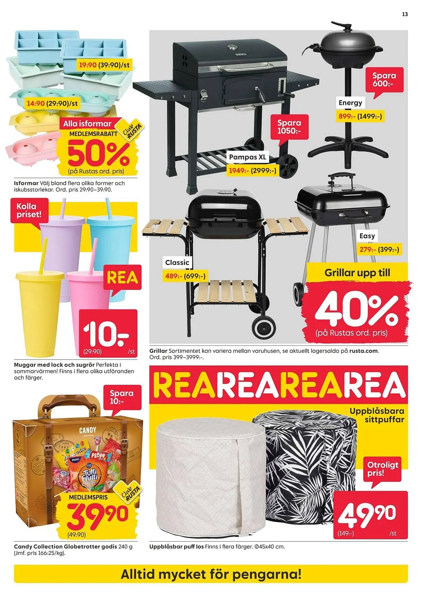 Rusta reklamblad från 30 juni till 6 juli 2025 - Reklamblad sidor 13