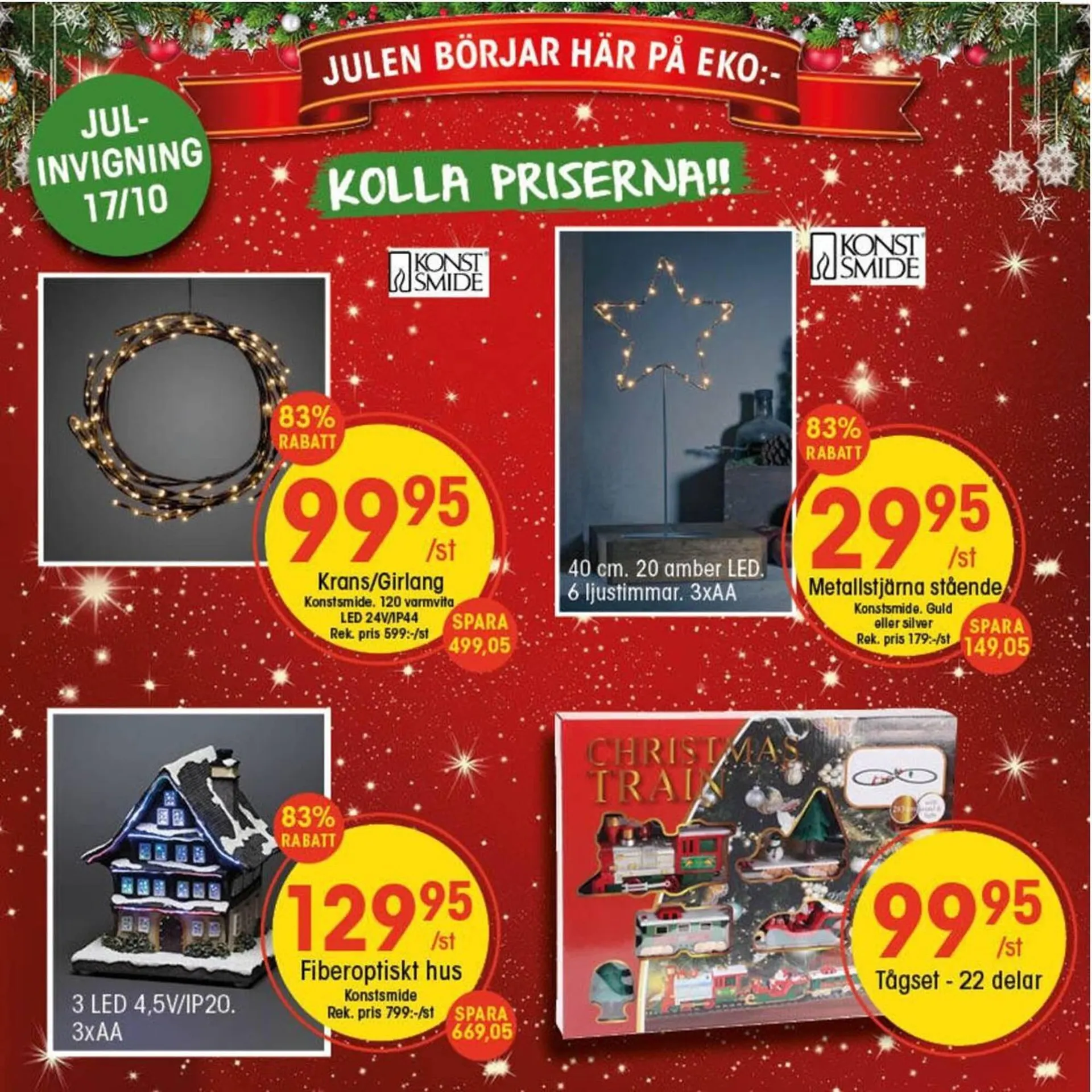 EKO reklamblad från 14 oktober till 28 oktober 2025 - Reklamblad sidor 1