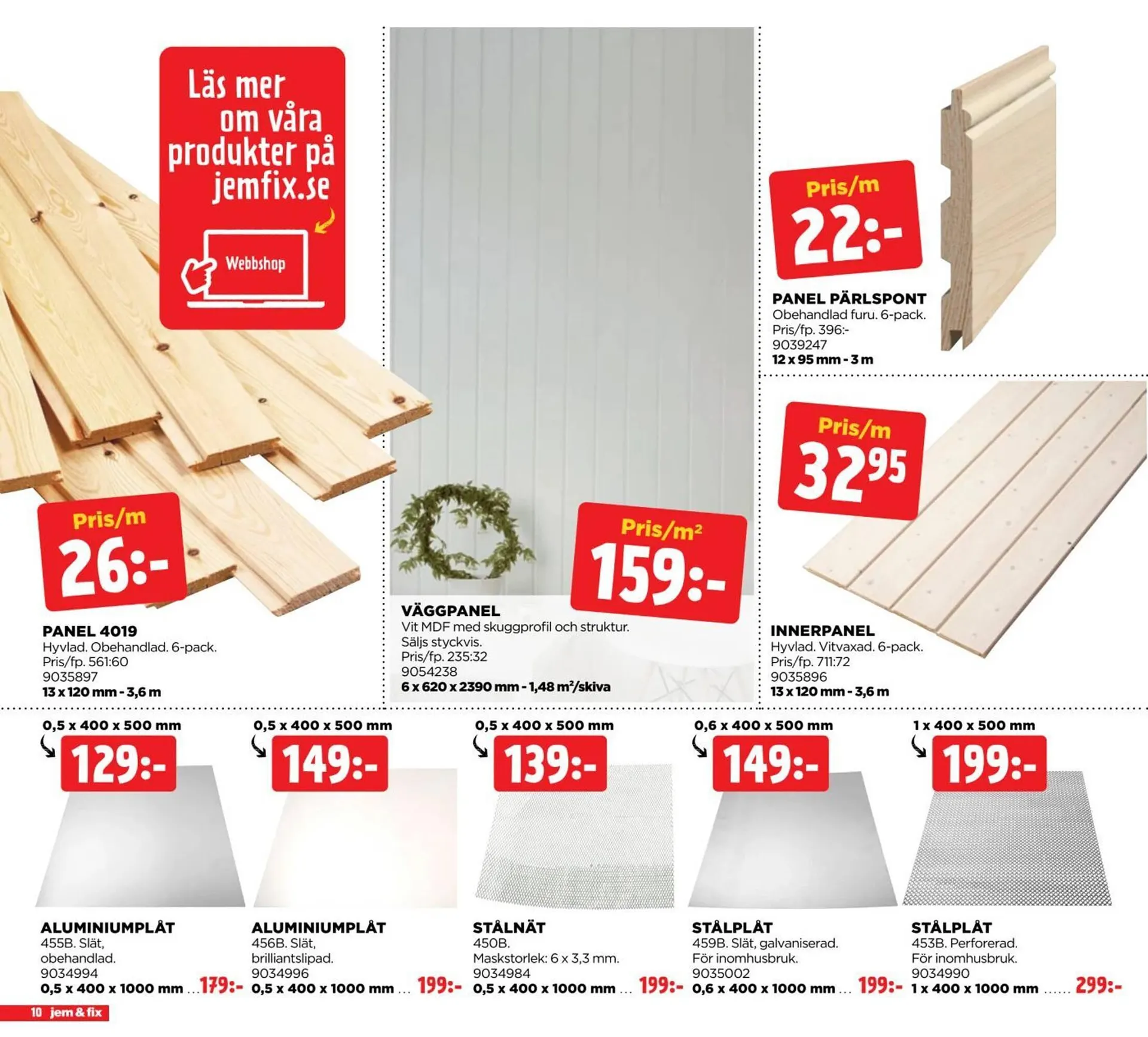 Jem&Fix reklamblad från 29 december till 19 januari 2026 - Reklamblad sidor 10