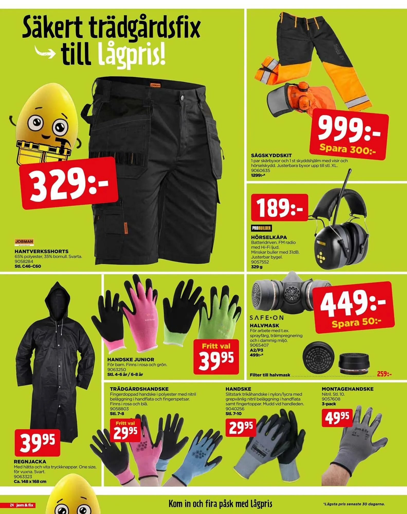 Jem&Fix reklamblad från 30 mars till 6 april 2026 - Reklamblad sidor 24