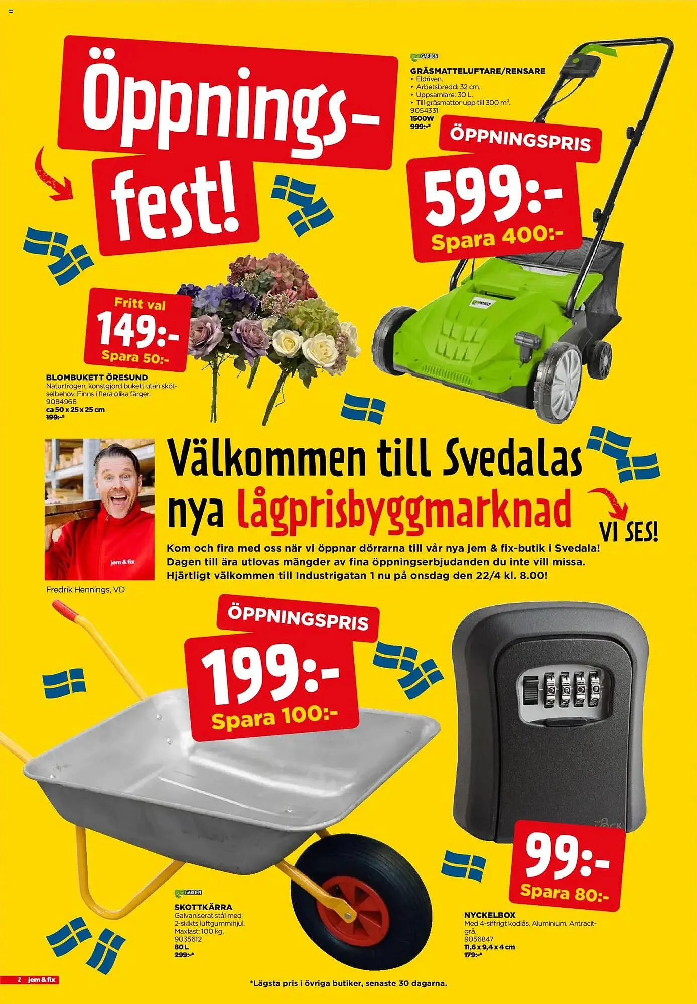 Jem&Fix reklamblad från 22 april till 26 april 2026 - Reklamblad sidor 2
