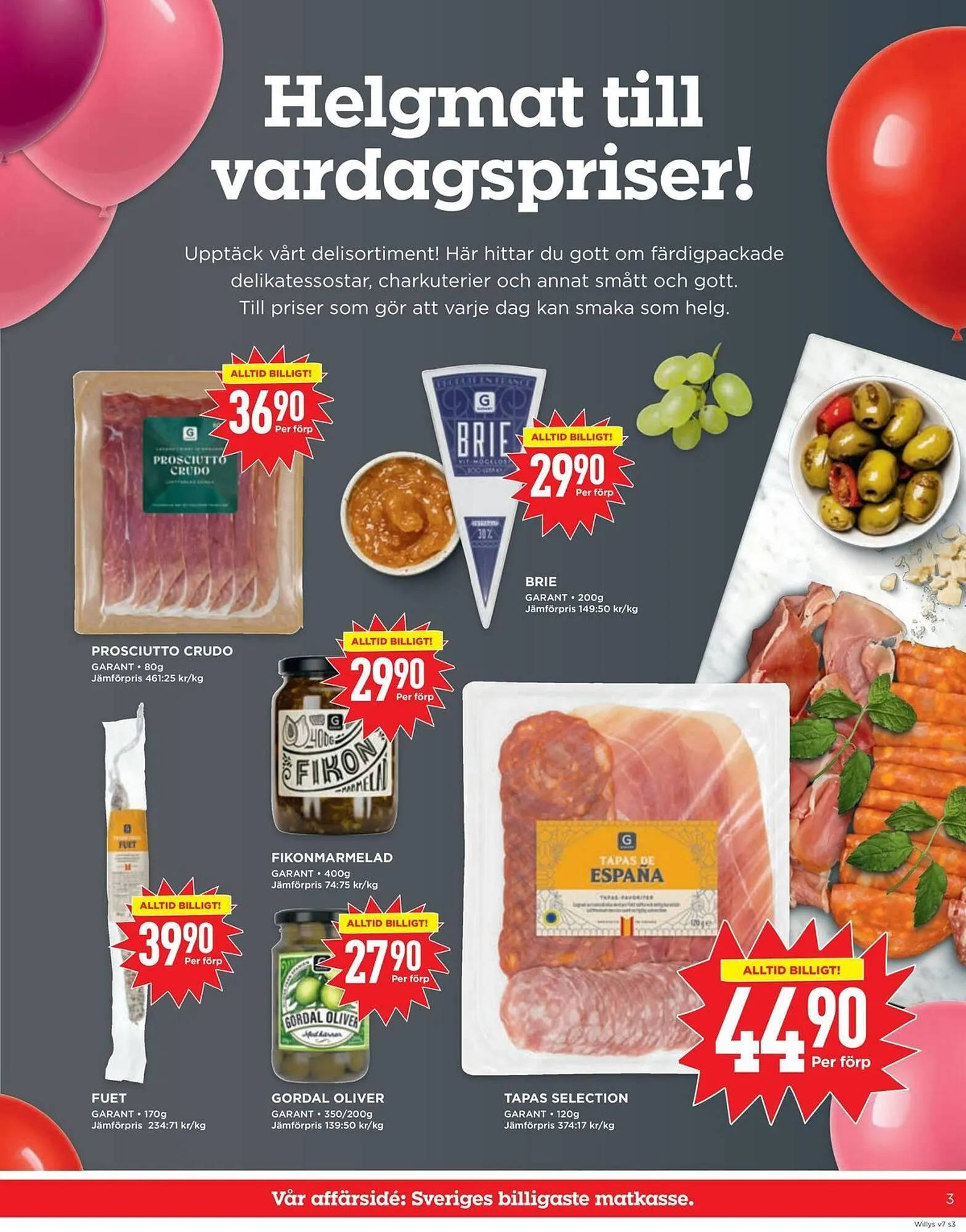 Willys reklamblad från 7 februari till 16 februari 2025 - Reklamblad sidor 3