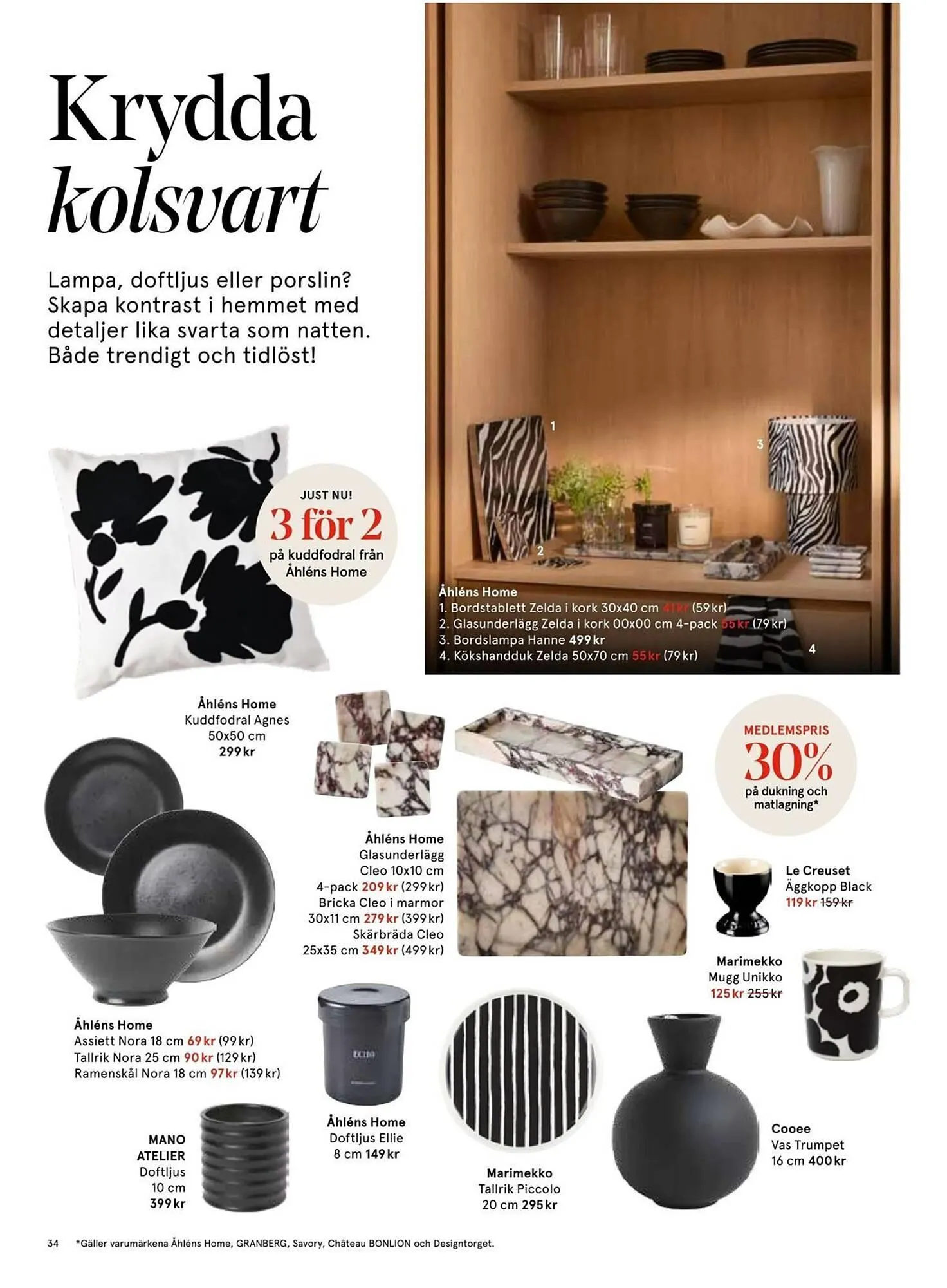 Åhléns reklamblad från 24 februari till 7 mars 2026 - Reklamblad sidor 34