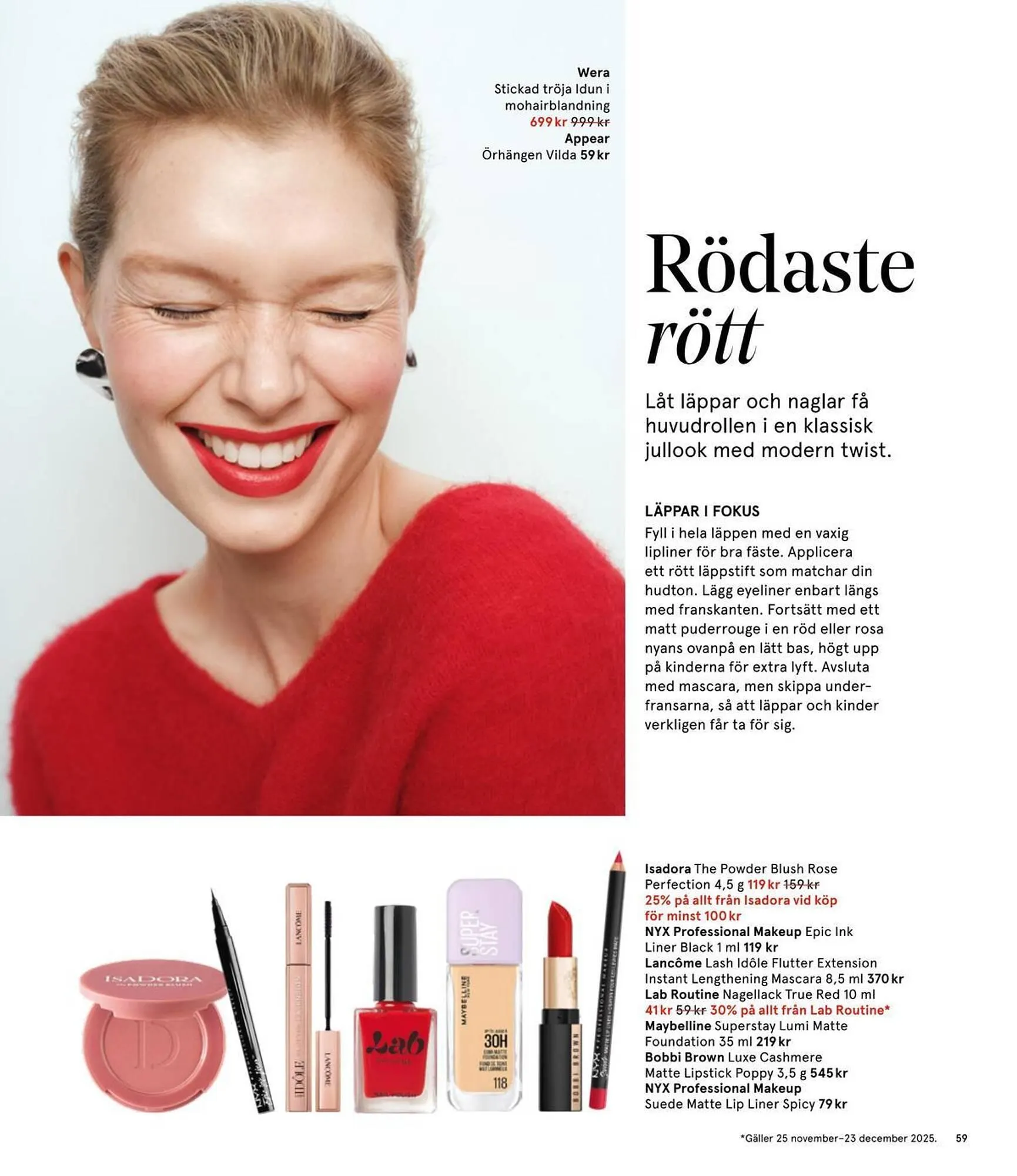 Åhléns reklamblad från 25 november till 11 december 2025 - Reklamblad sidor 59