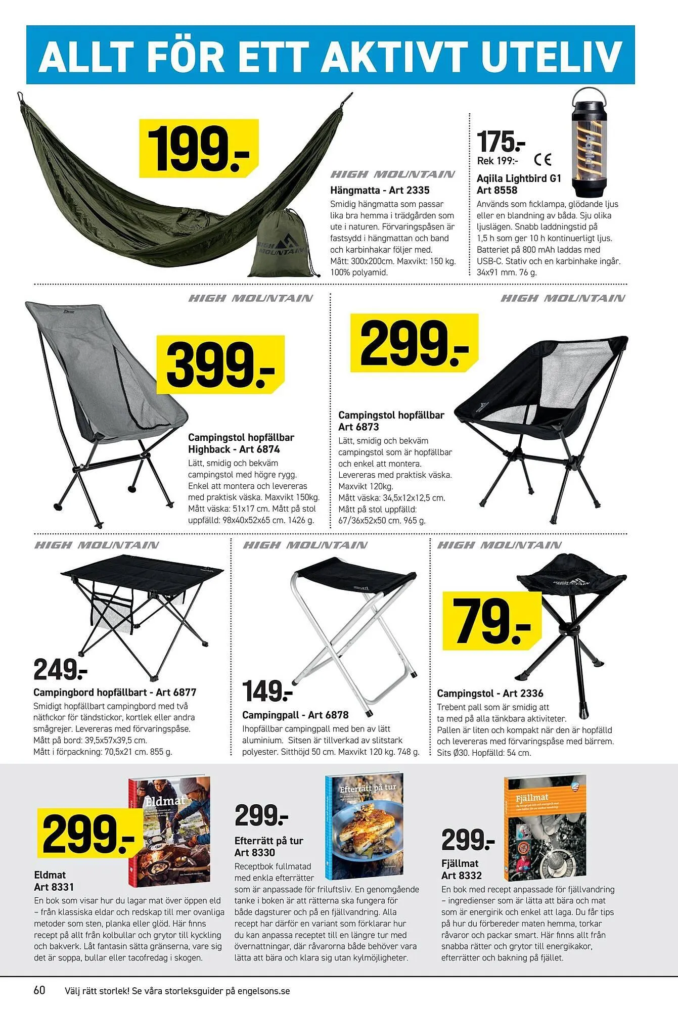 Engelsons katalog från 11 maj till 17 maj 2026 - Reklamblad sidor 60