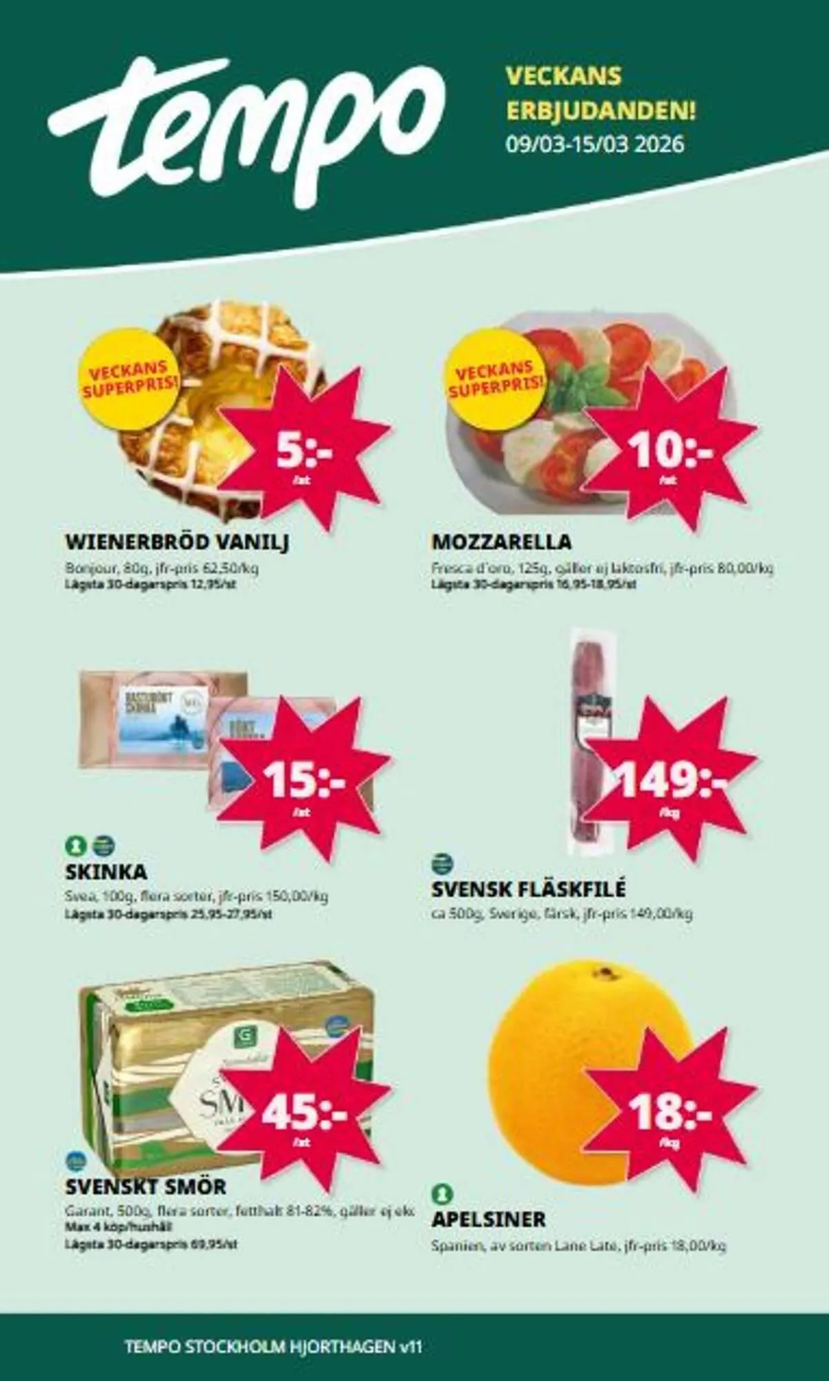 Tempo reklamblad - 1