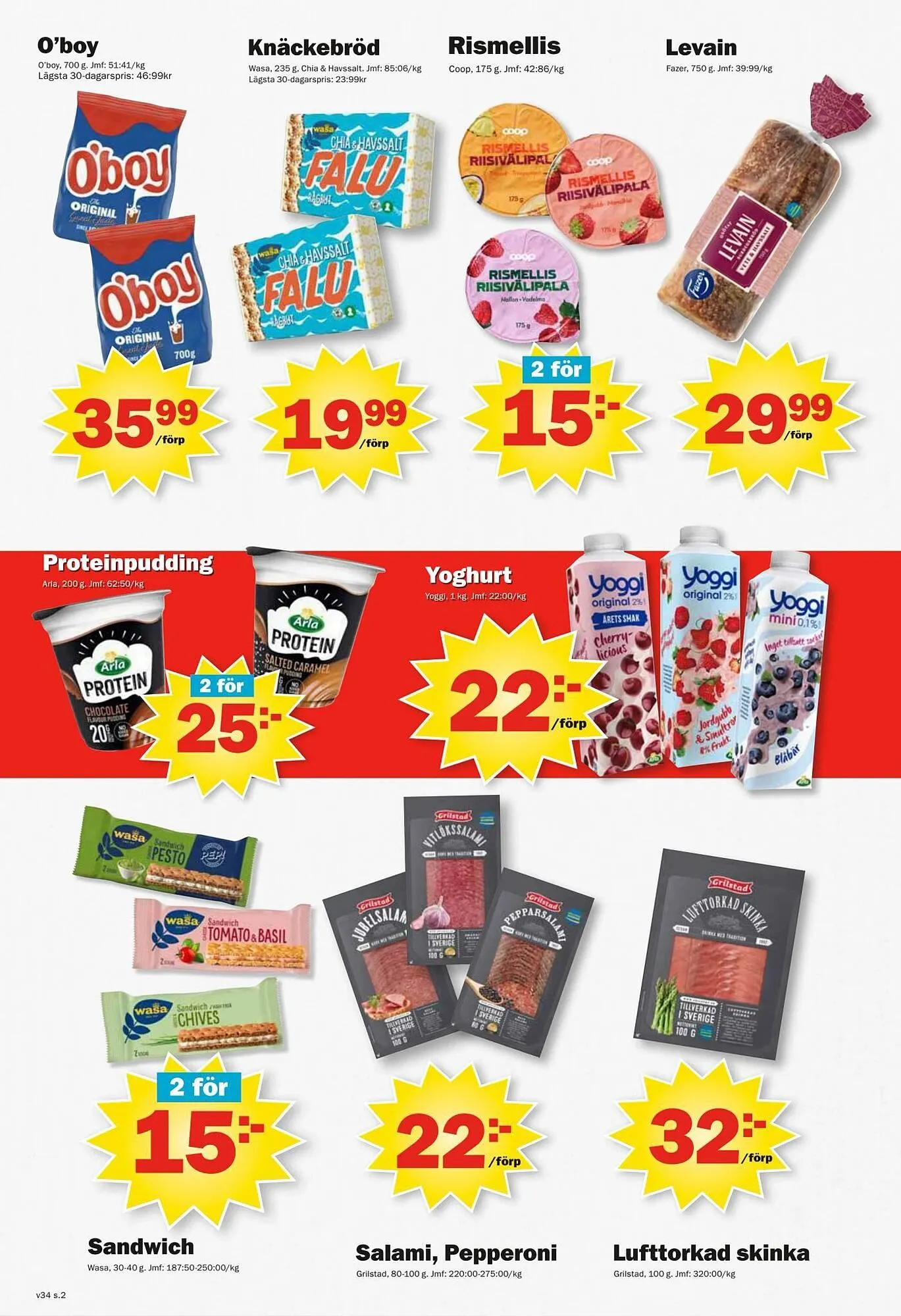 Pekås reklamblad från 18 augusti till 24 augusti 2025 - Reklamblad sidor 2
