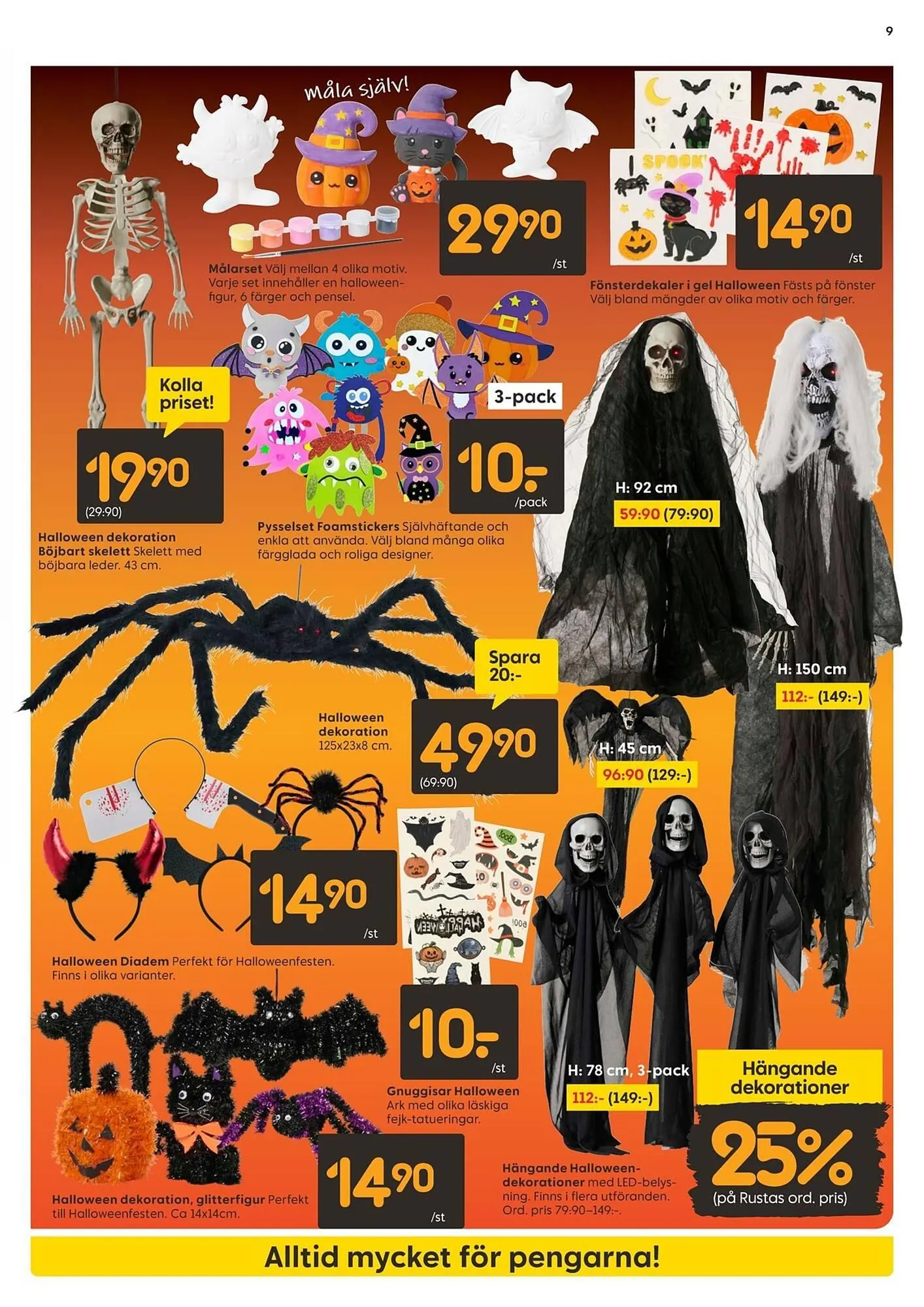 Rusta reklamblad från 29 september till 5 oktober 2025 - Reklamblad sidor 9