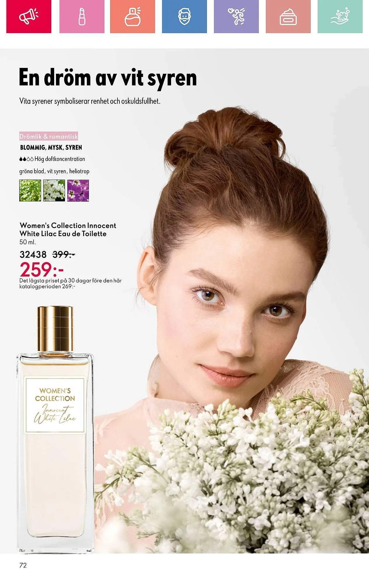 Oriflame reklamblad från 13 juli till 2 augusti 2025 - Reklamblad sidor 72