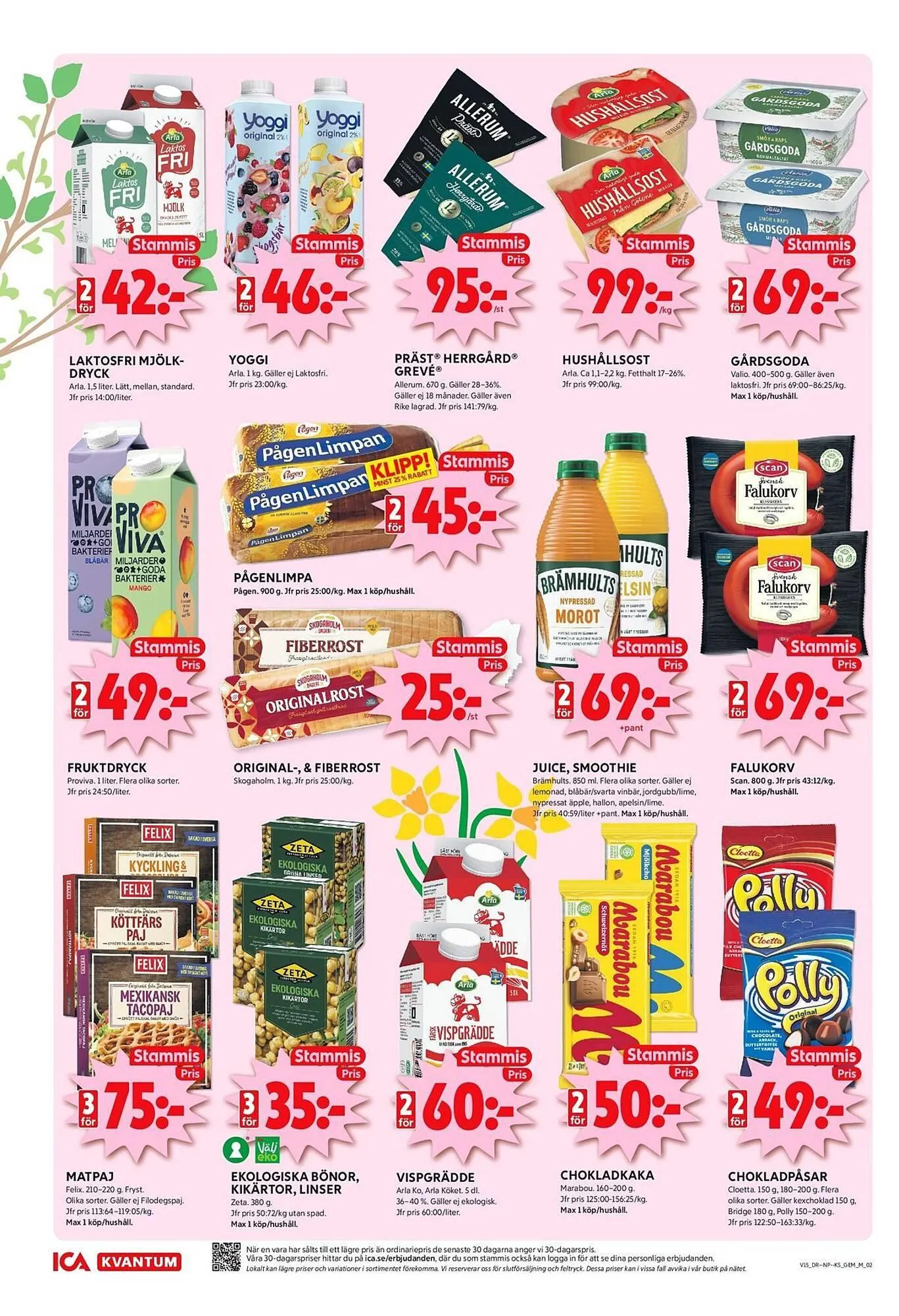 ICA Kvantum reklamblad från 7 april till 13 april 2025 - Reklamblad sidor 2