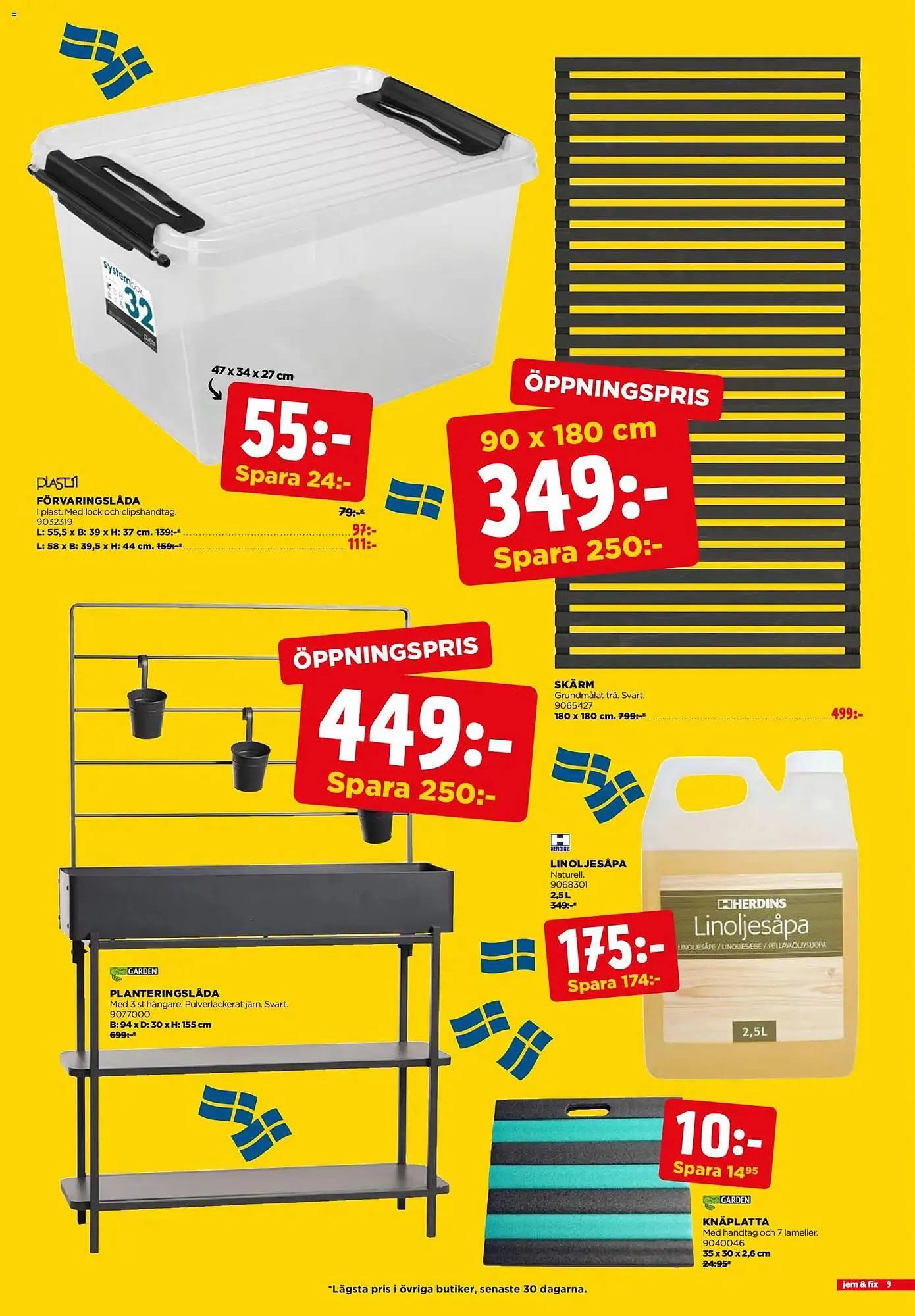 Jem&Fix reklamblad från 5 maj till 10 maj 2026 - Reklamblad sidor 9