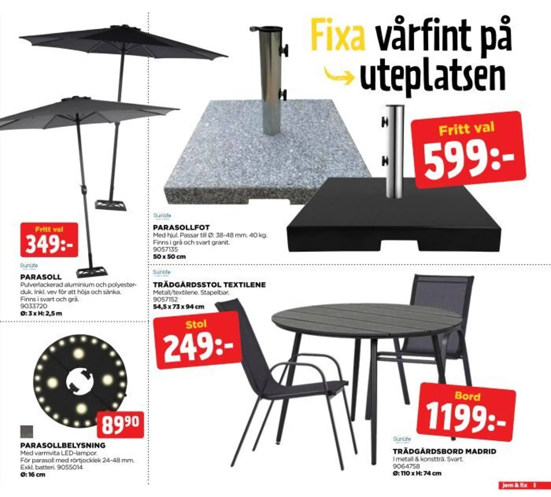 Jem&Fix reklamblad från 21 april till 27 april 2025 - Reklamblad sidor 5