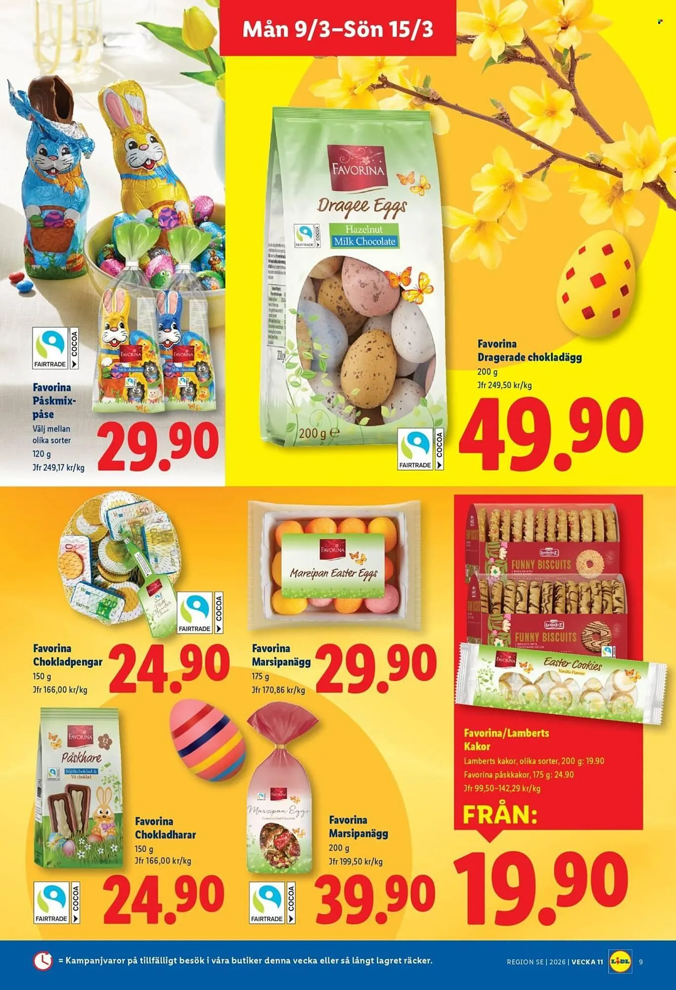 Lidl reklamblad från 9 mars till 15 mars 2026 - Reklamblad sidor 11