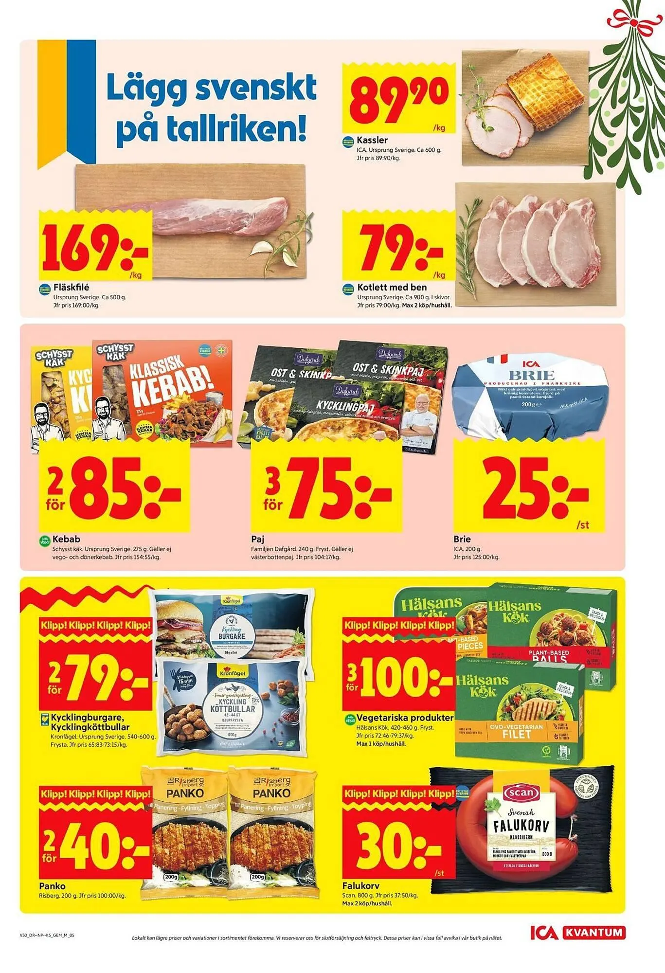 ICA Kvantum reklamblad från 8 december till 14 december 2025 - Reklamblad sidor 5