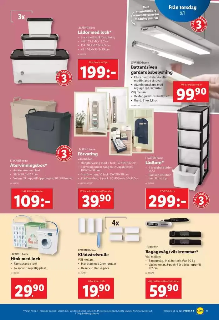 Aktuella deals och erbjudanden från 6 januari till 12 januari 2025 - Reklamblad sidor 21
