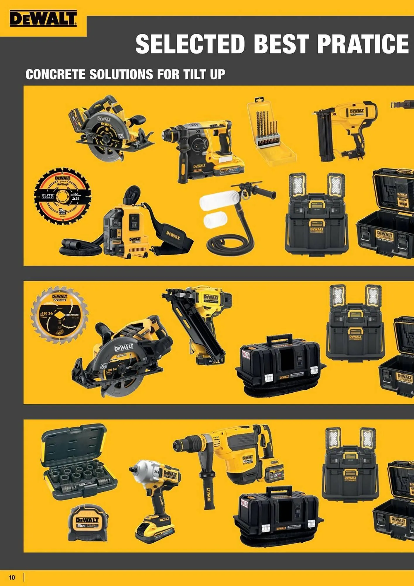 Dewalt reklamblad från 21 mars till 31 maj 2025 - Reklamblad sidor 10
