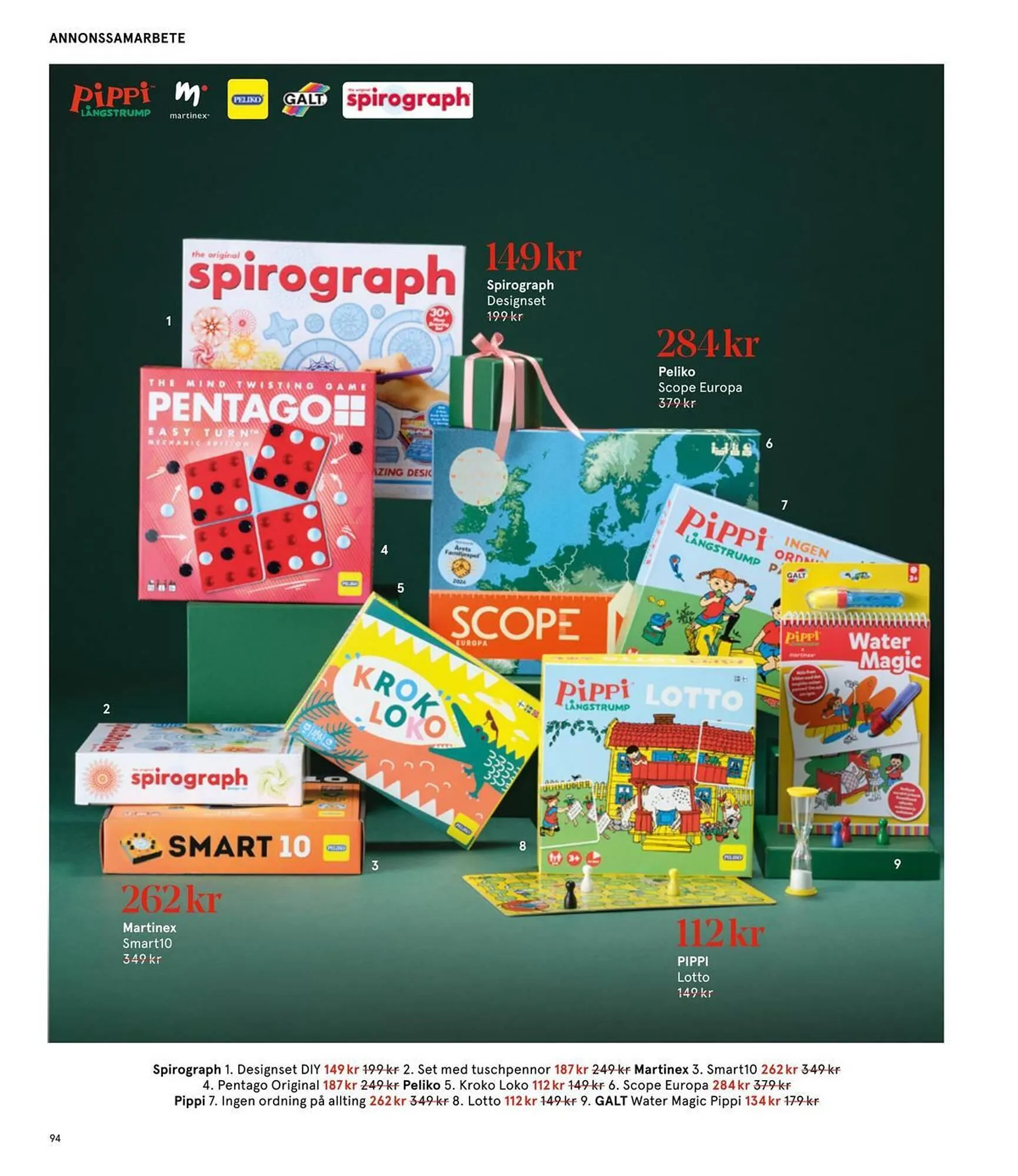 Åhléns reklamblad från 25 november till 11 december 2025 - Reklamblad sidor 94