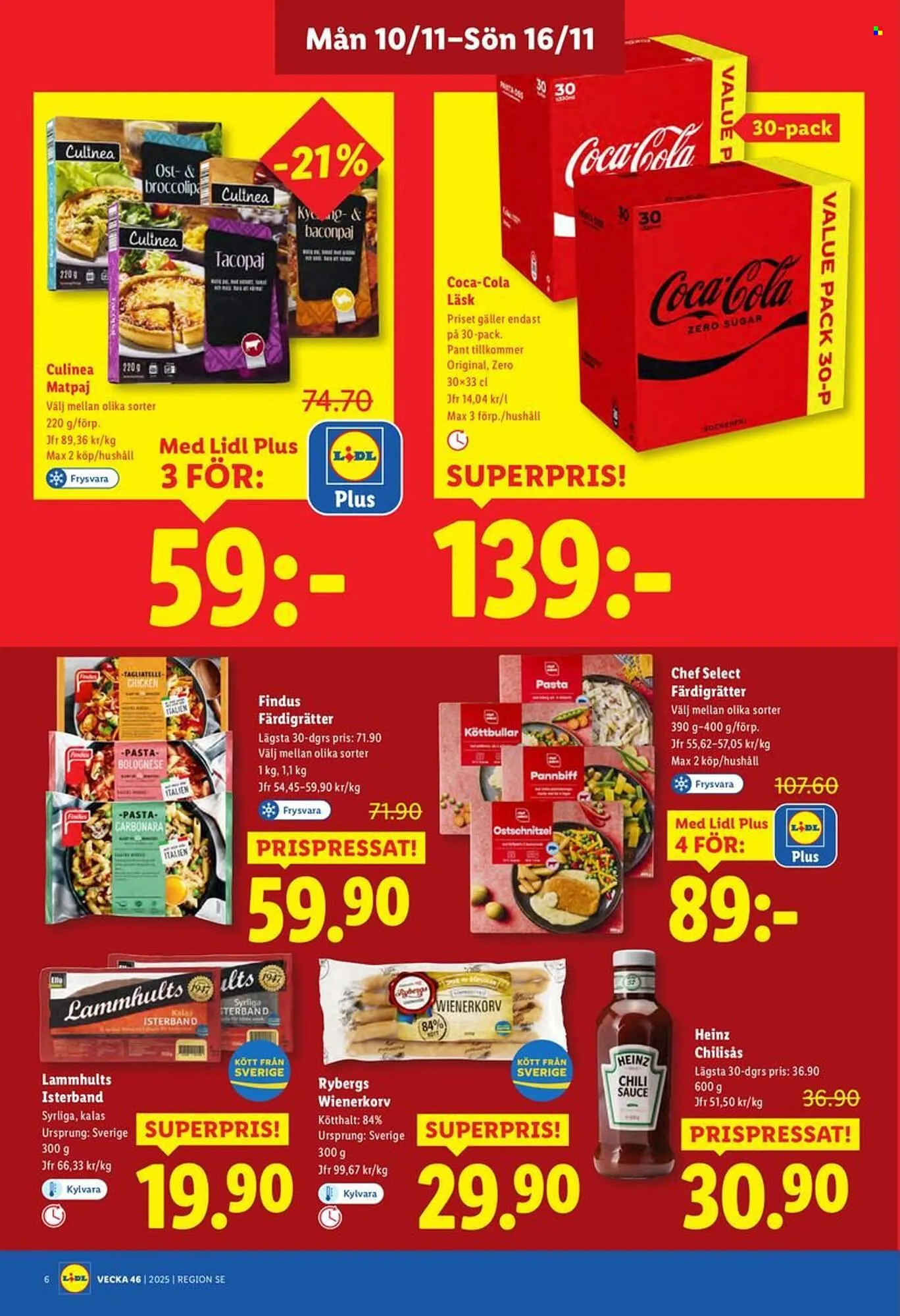Lidl reklamblad från 10 november till 16 november 2025 - Reklamblad sidor 6