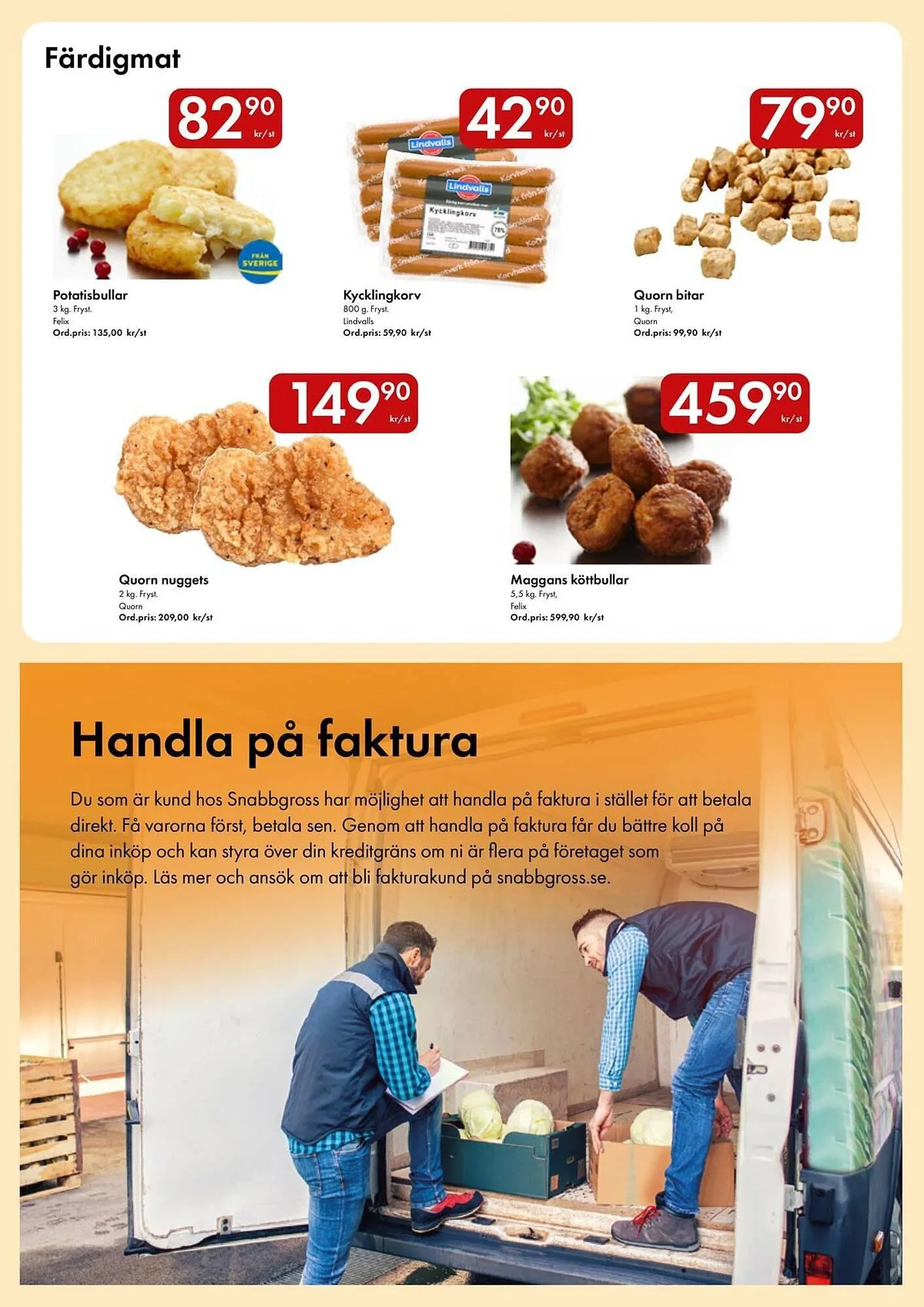Snabbgross reklamblad från 23 mars till 5 april 2026 - Reklamblad sidor 5