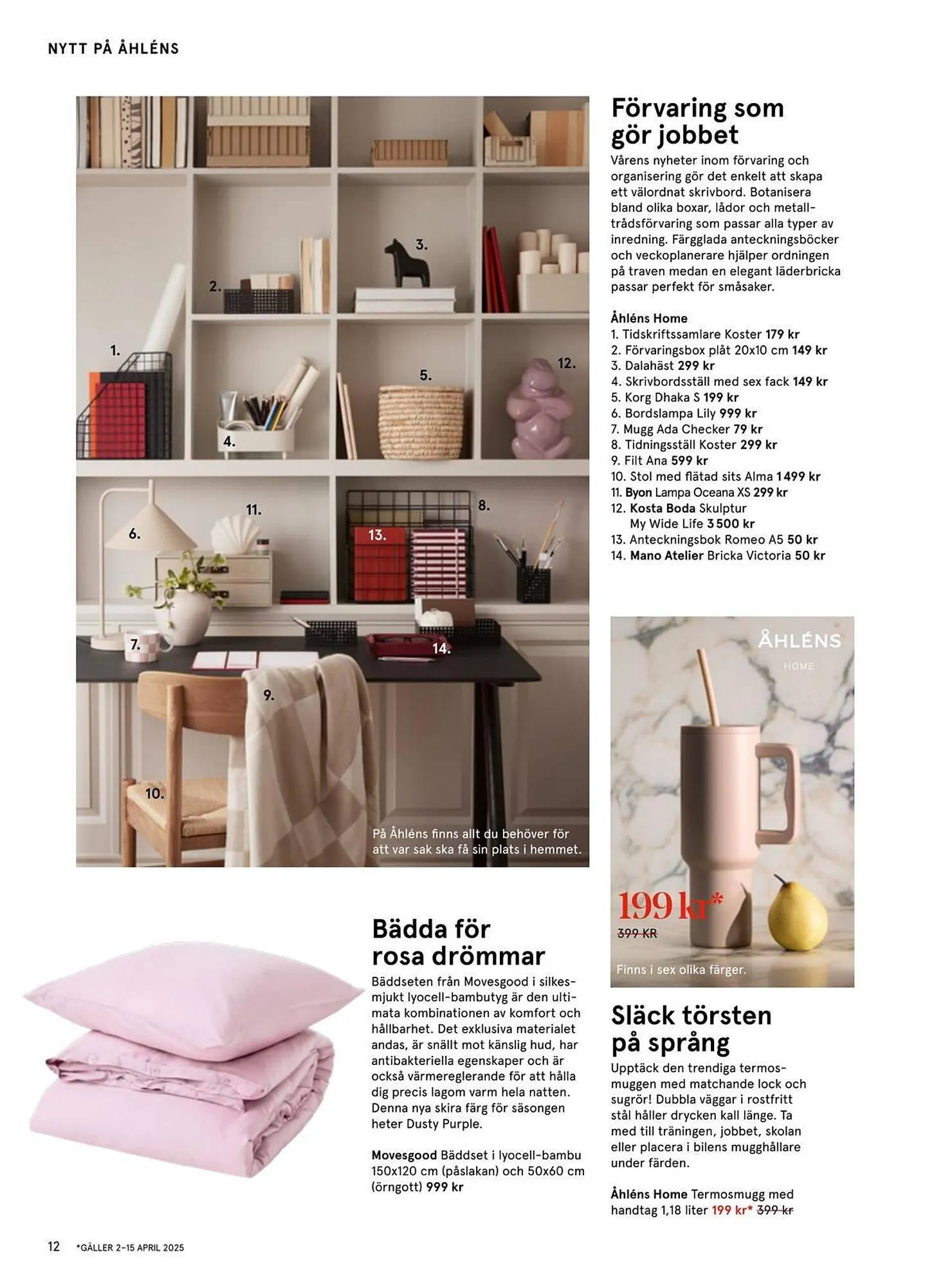 Åhléns reklamblad från 2 april till 22 april 2025 - Reklamblad sidor 12