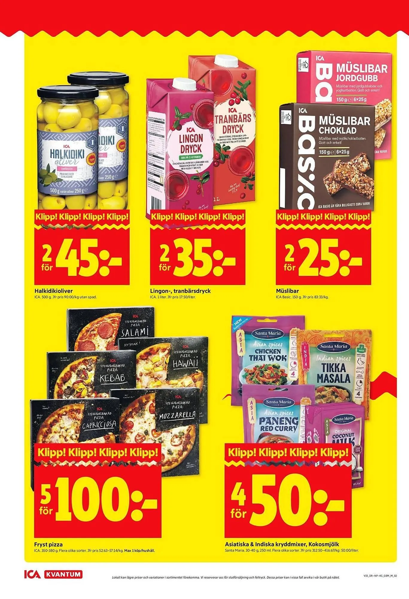 ICA Kvantum reklamblad från 11 augusti till 17 augusti 2025 - Reklamblad sidor 2