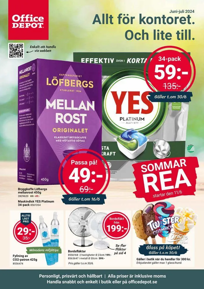 Office Depot - Månadens kampanjblad - 1