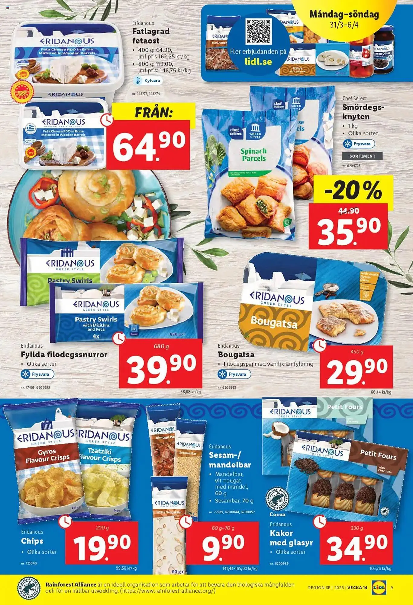 Lidl reklamblad från 31 mars till 6 april 2025 - Reklamblad sidor 9