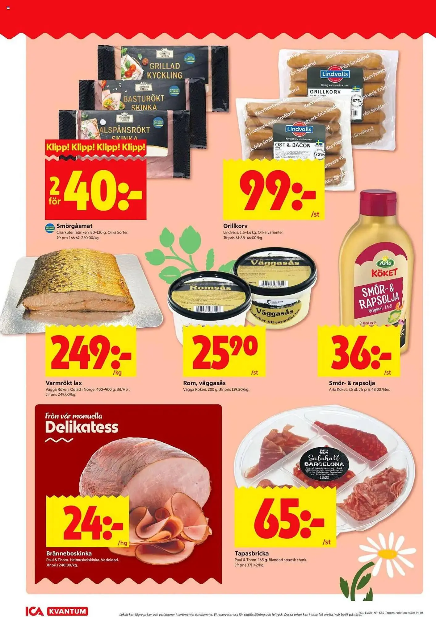 ICA Kvantum reklamblad från 28 juli till 3 augusti 2025 - Reklamblad sidor 6