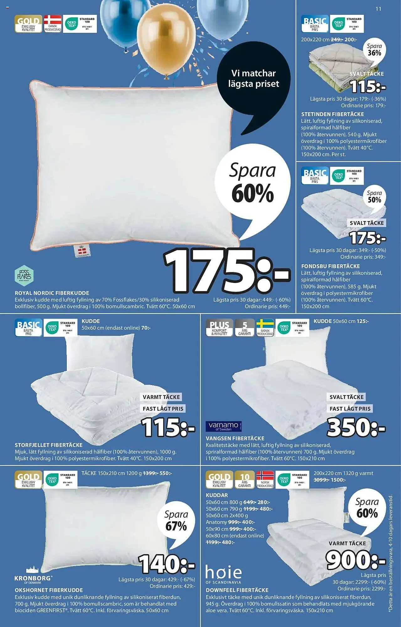 JYSK reklamblad från 14 april till 27 april 2025 - Reklamblad sidor 11