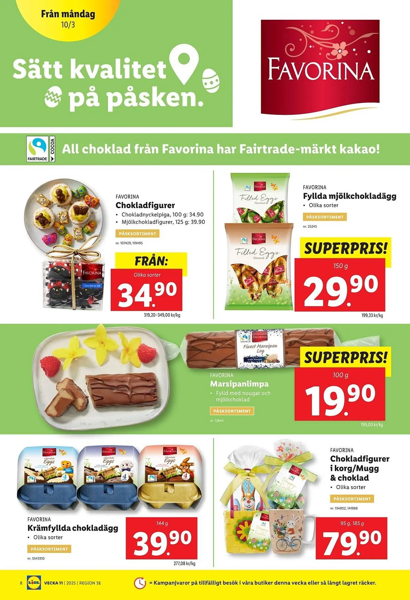Lidl reklamblad från 10 mars till 16 mars 2025 - Reklamblad sidor 8