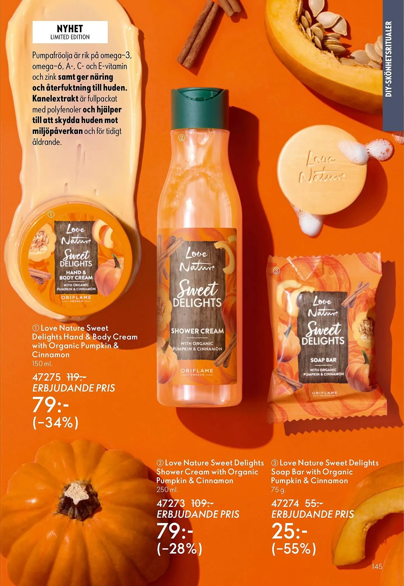 Oriflame reklamblad från 14 september till 7 oktober 2025 - Reklamblad sidor 145