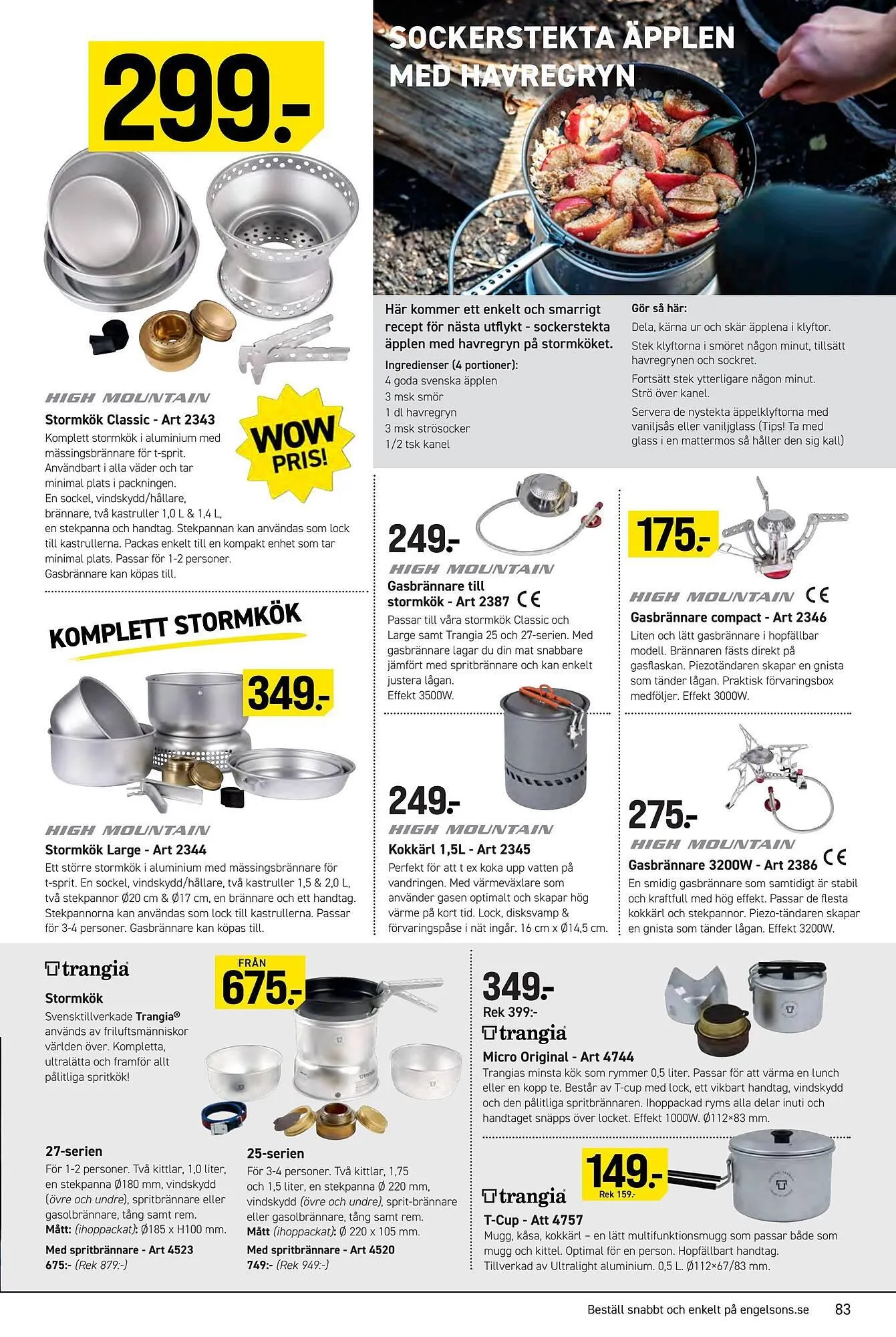 Engelsons reklamblad från 12 maj till 31 maj 2025 - Reklamblad sidor 83
