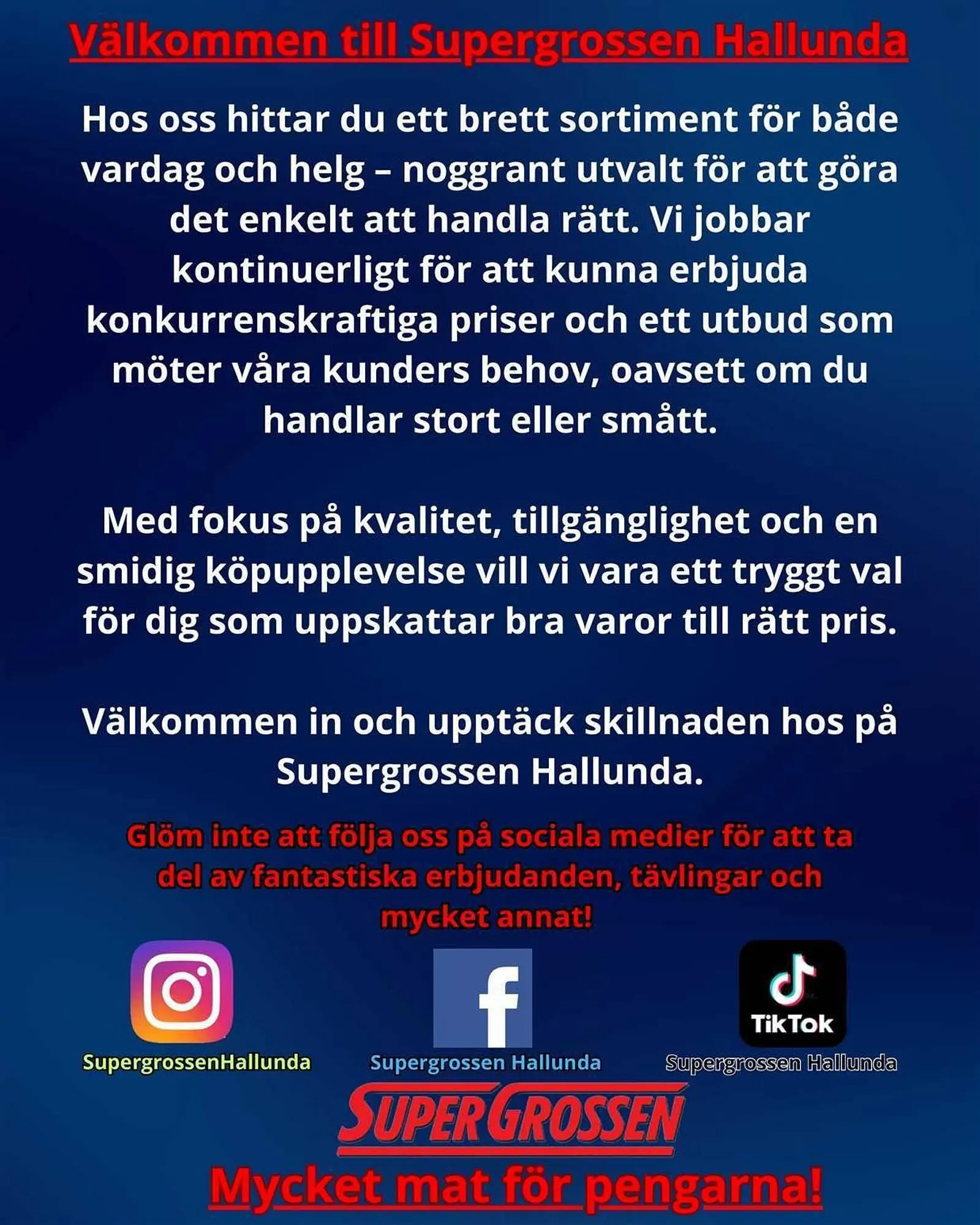 Supergrossen reklamblad från 27 april till 3 maj 2026 - Reklamblad sidor 12