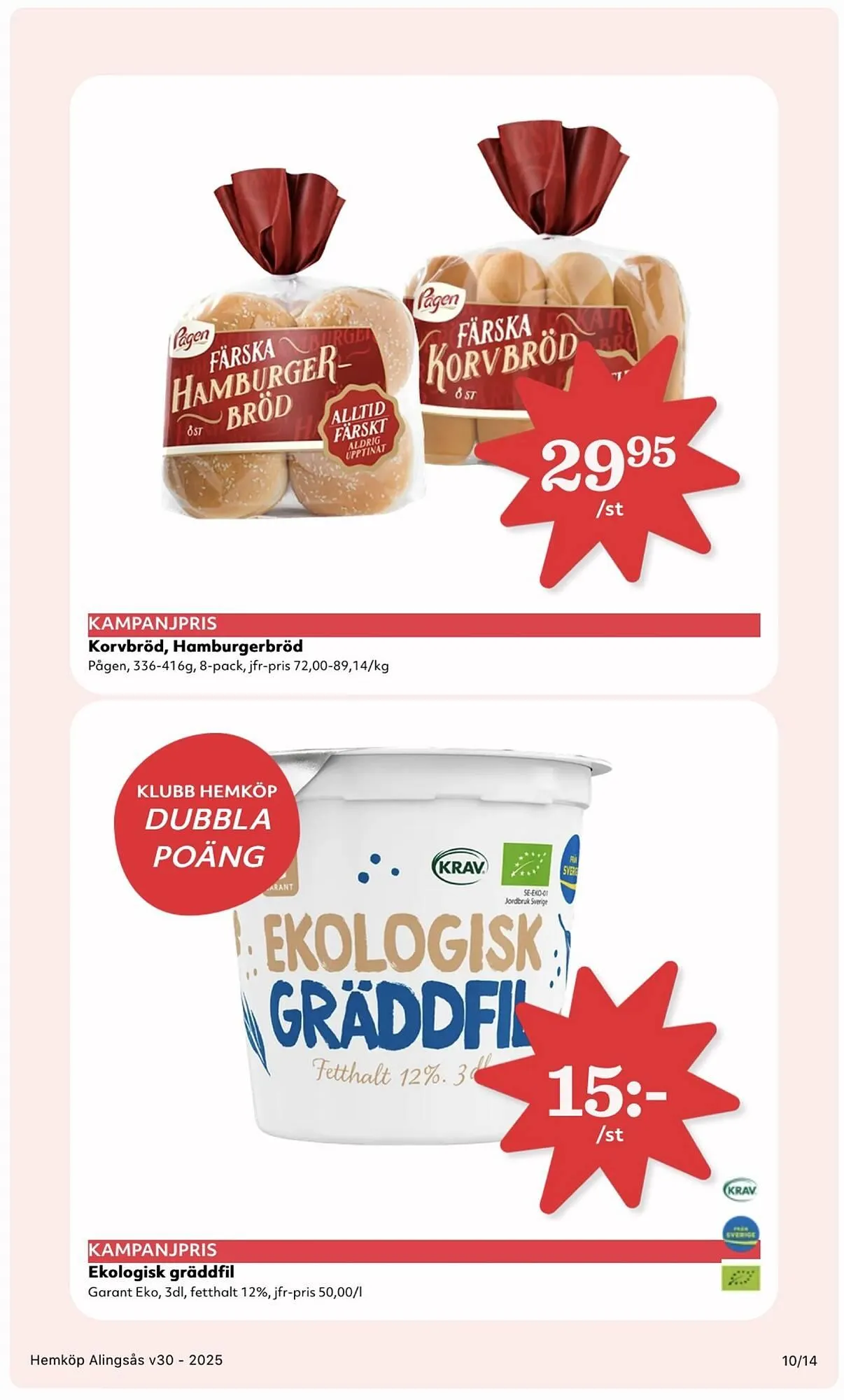 Hemköp reklamblad från 21 juli till 27 juli 2025 - Reklamblad sidor 10