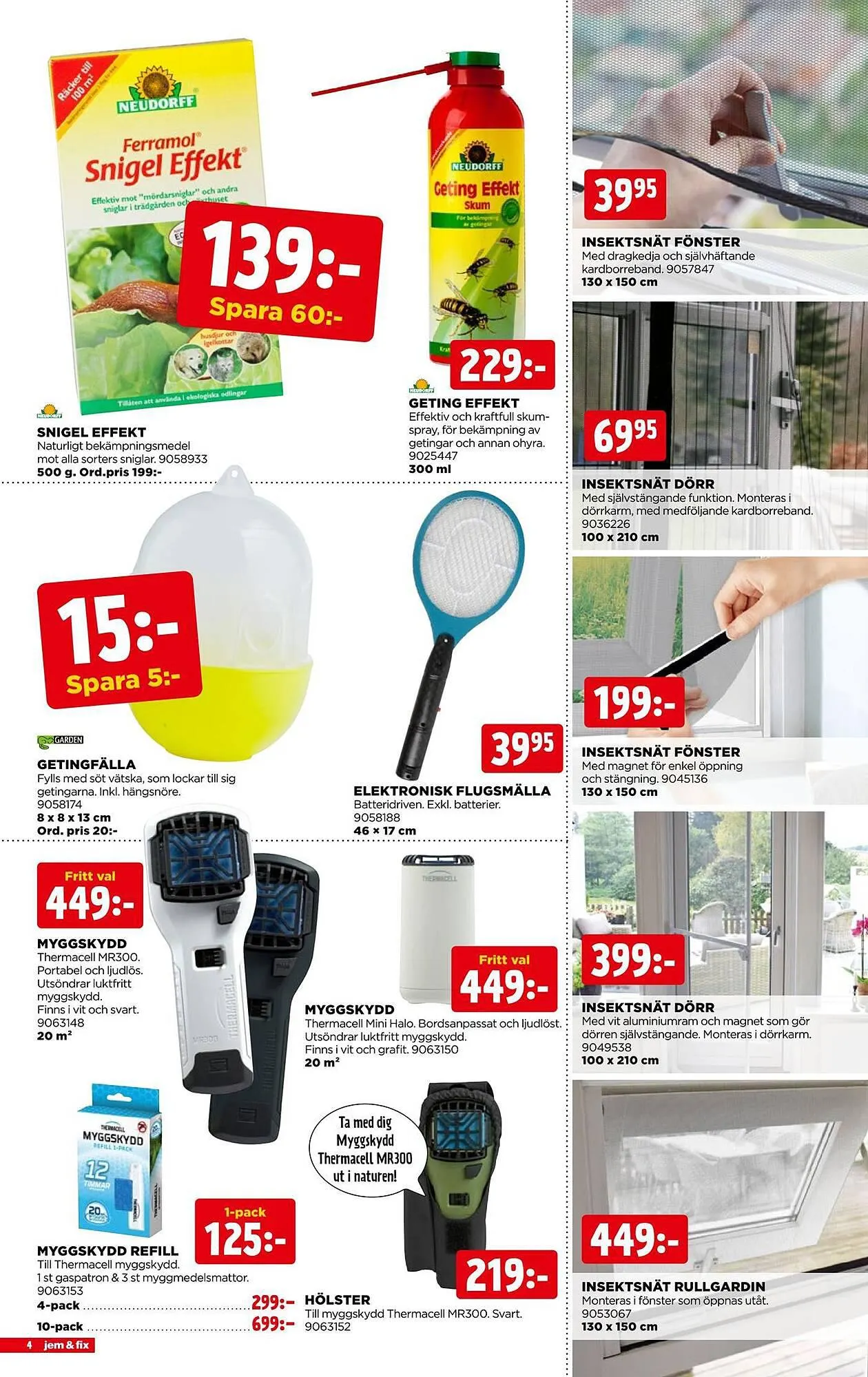 Jem&Fix reklamblad från 9 juli till 16 juli 2023 - Reklamblad sidor 4