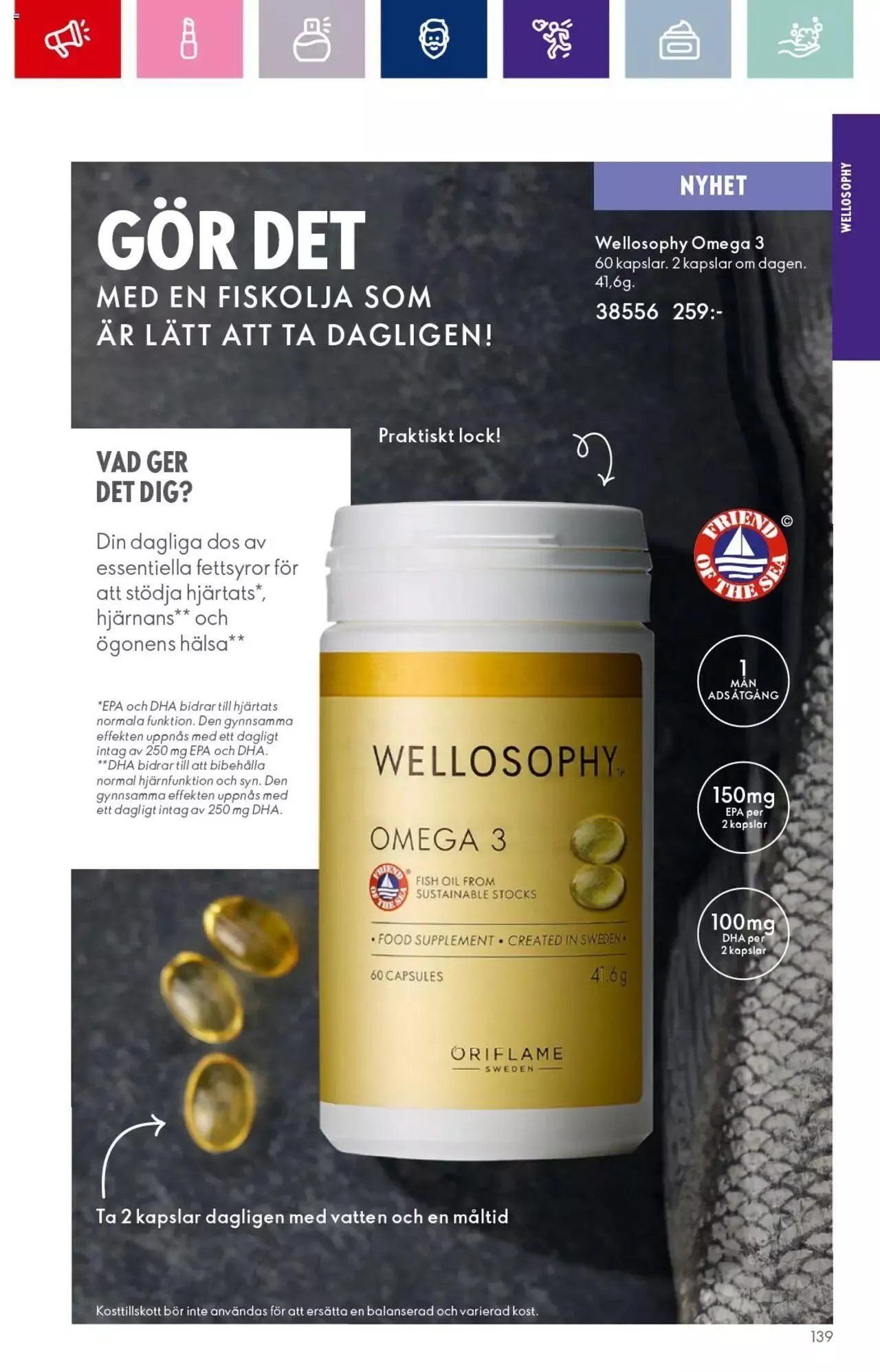 Oriflame - Katalog 14/2023 från 13 september till 3 oktober 2023 - Reklamblad sidor 139