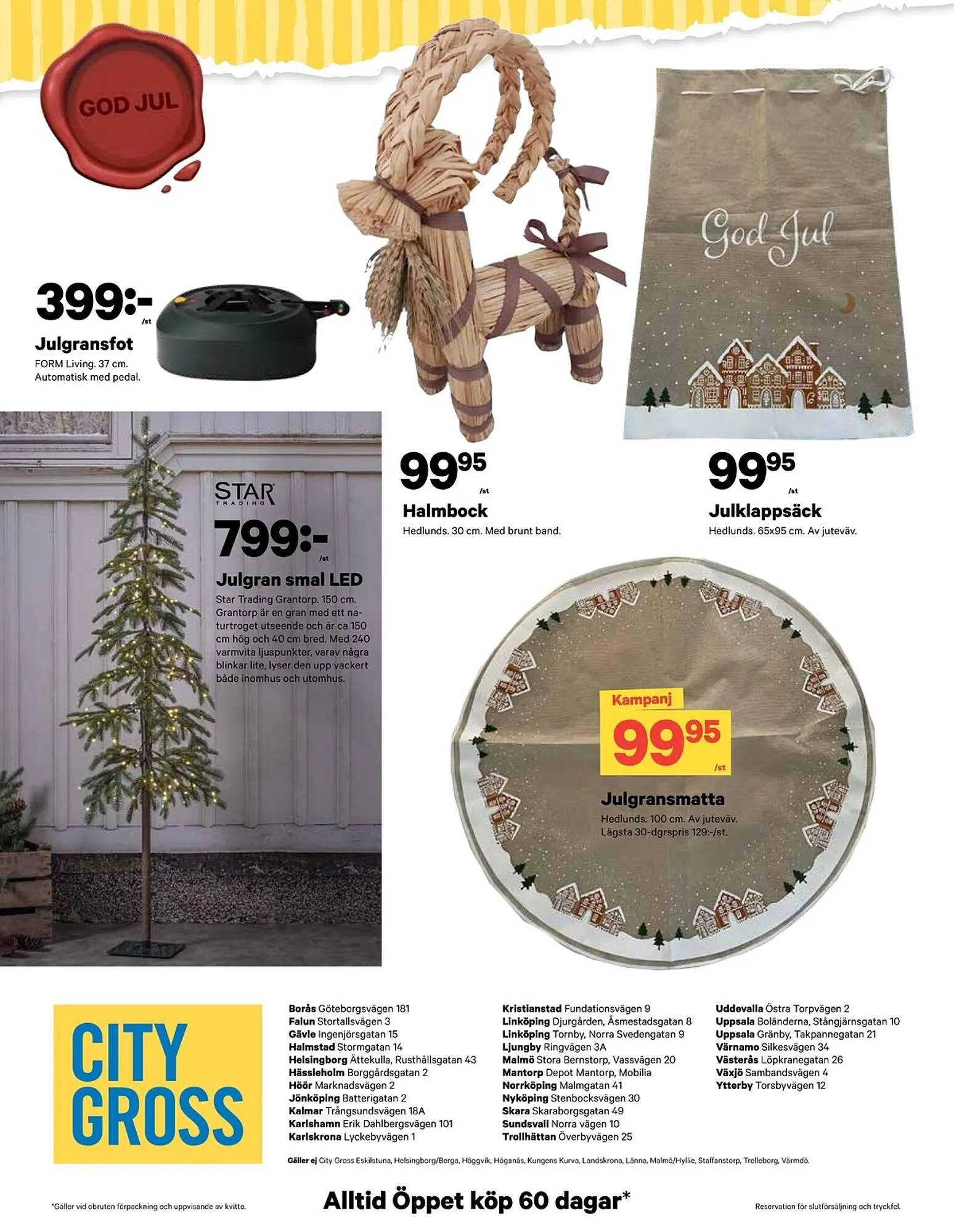 City Gross reklamblad från 1 december till 28 december 2025 - Reklamblad sidor 16