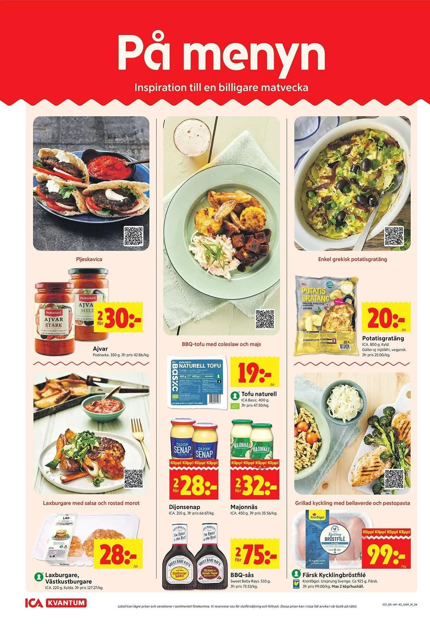 ICA Kvantum reklamblad från 4 maj till 10 maj 2026 - Reklamblad sidor 4