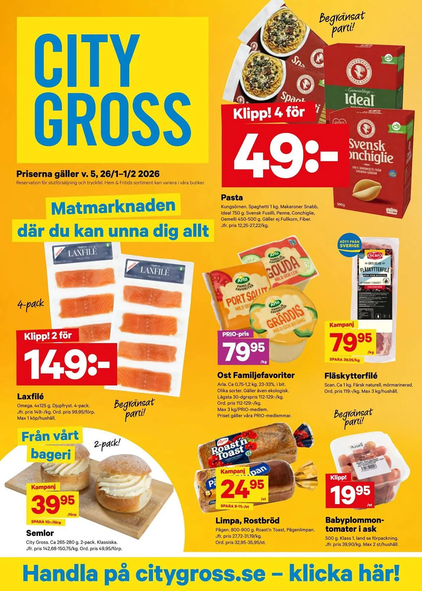 City Gross reklamblad - 1
