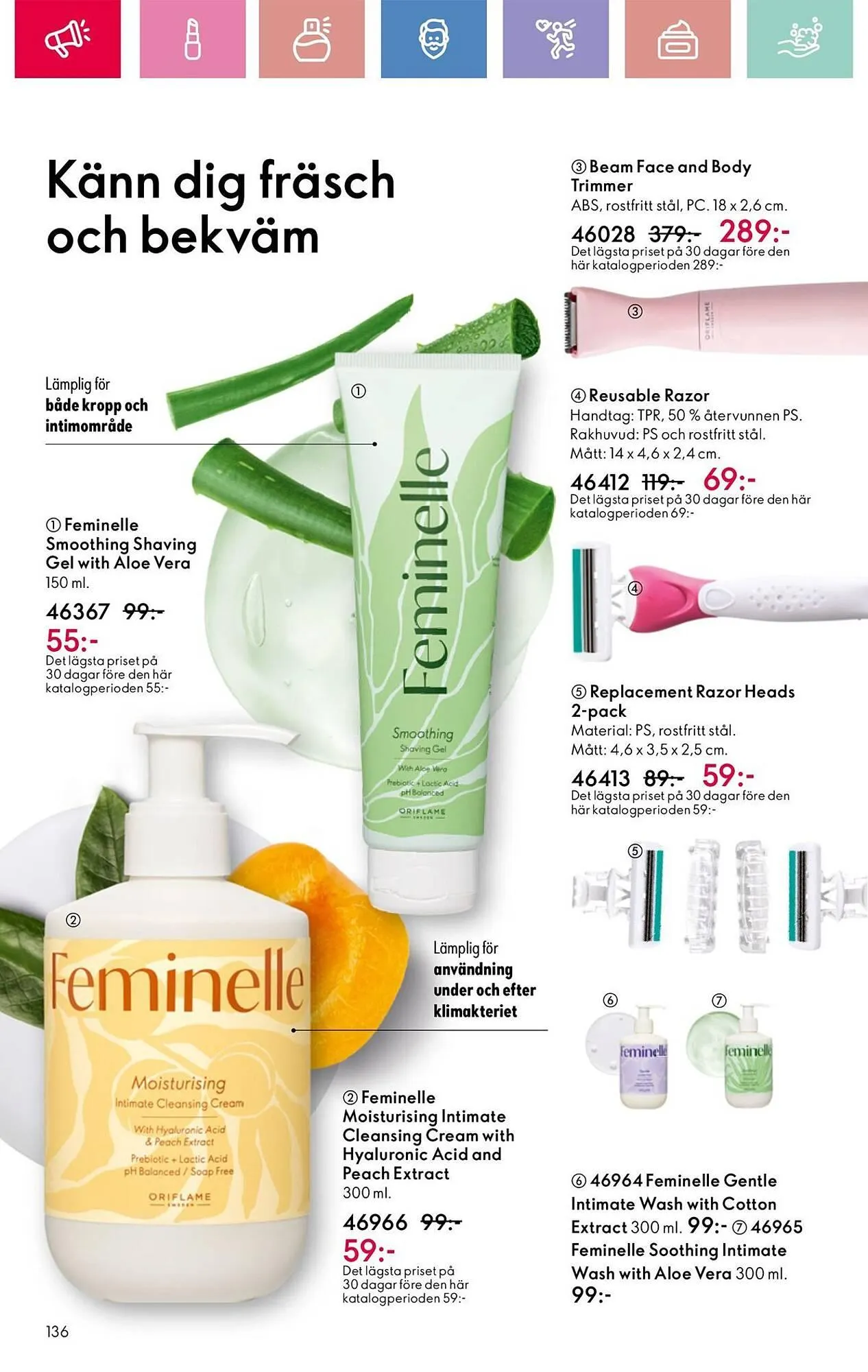 Oriflame reklamblad från 10 mars till 29 mars 2025 - Reklamblad sidor 136