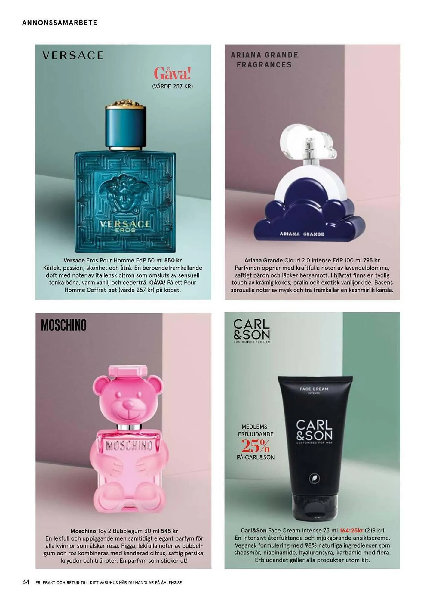 Åhléns reklamblad från 25 oktober till 14 november 2023 - Reklamblad sidor 34